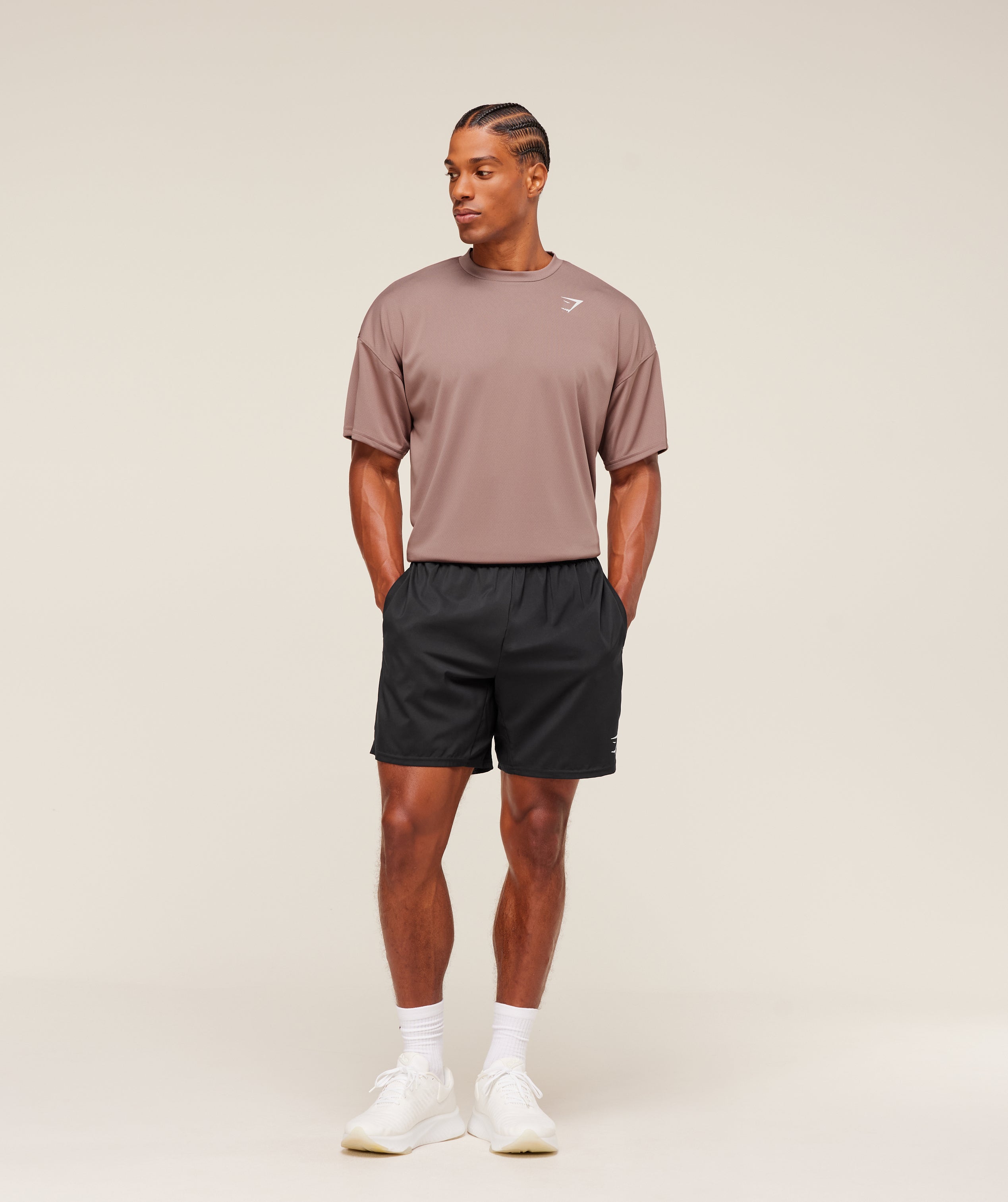 Gymshark Arrival Oversized T-Shirt Chestnut Pink