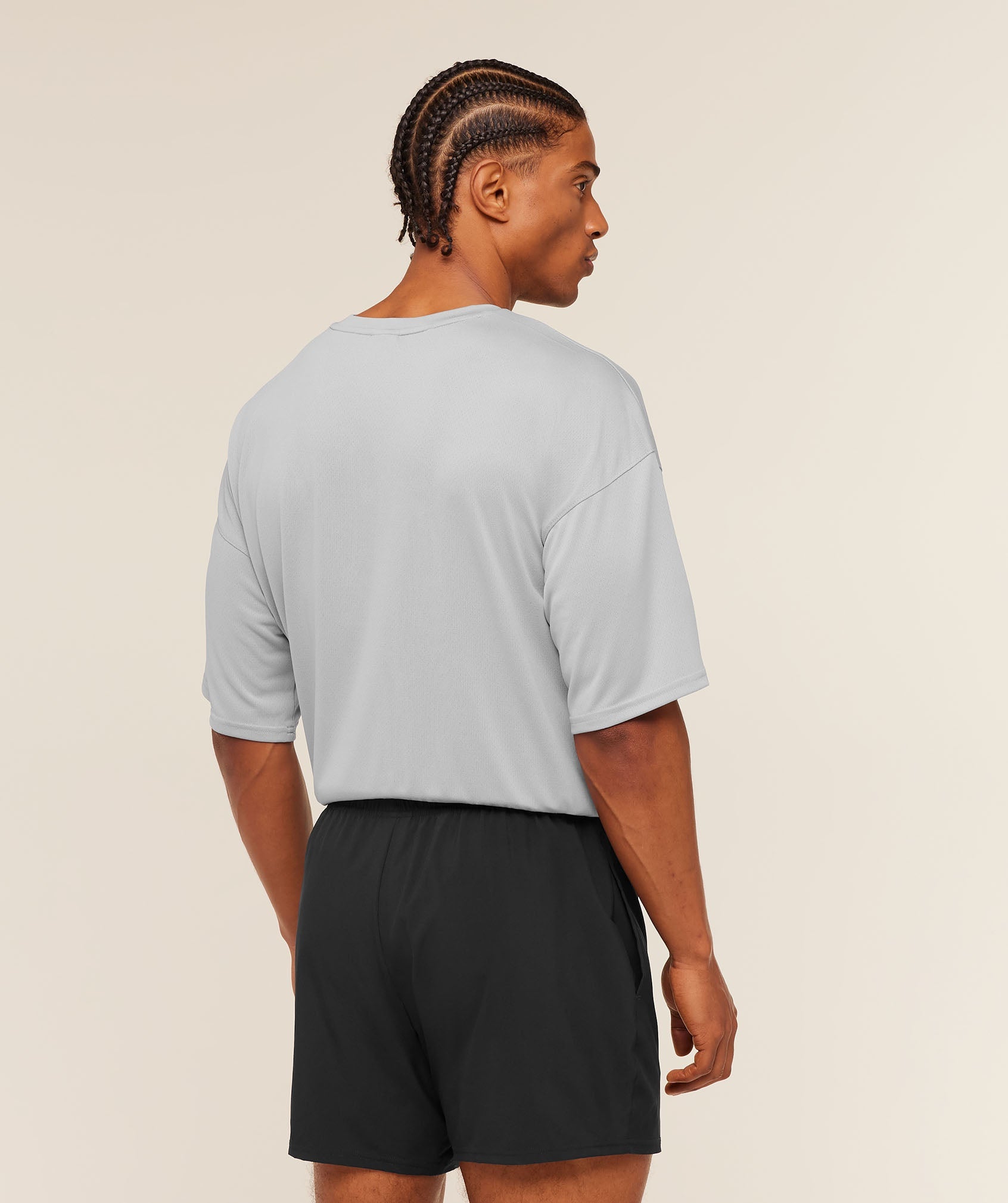 Gymshark Arrival Oversized T-Shirt Stratus Grey