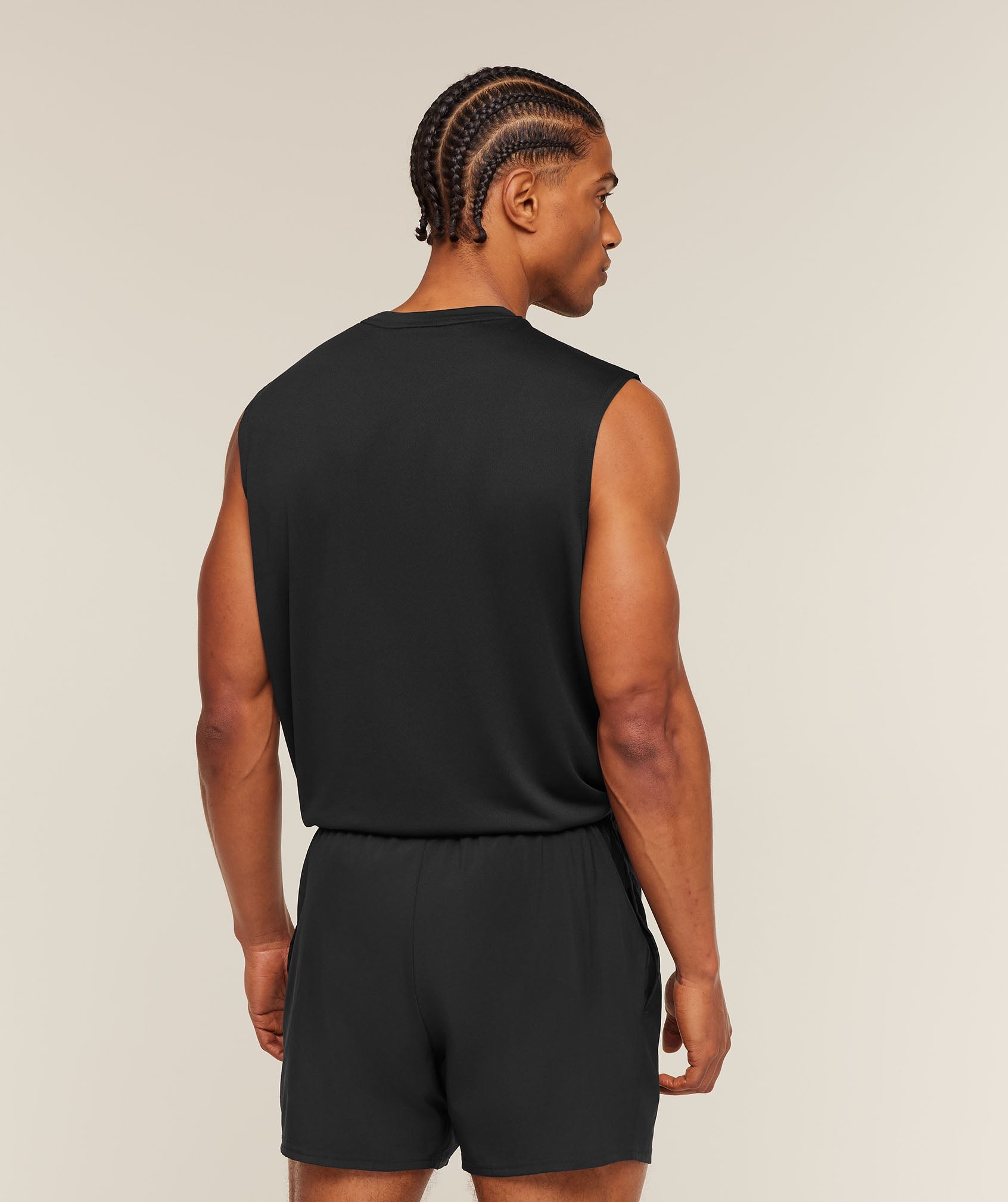 Gymshark Arrival Oversized Tank Black