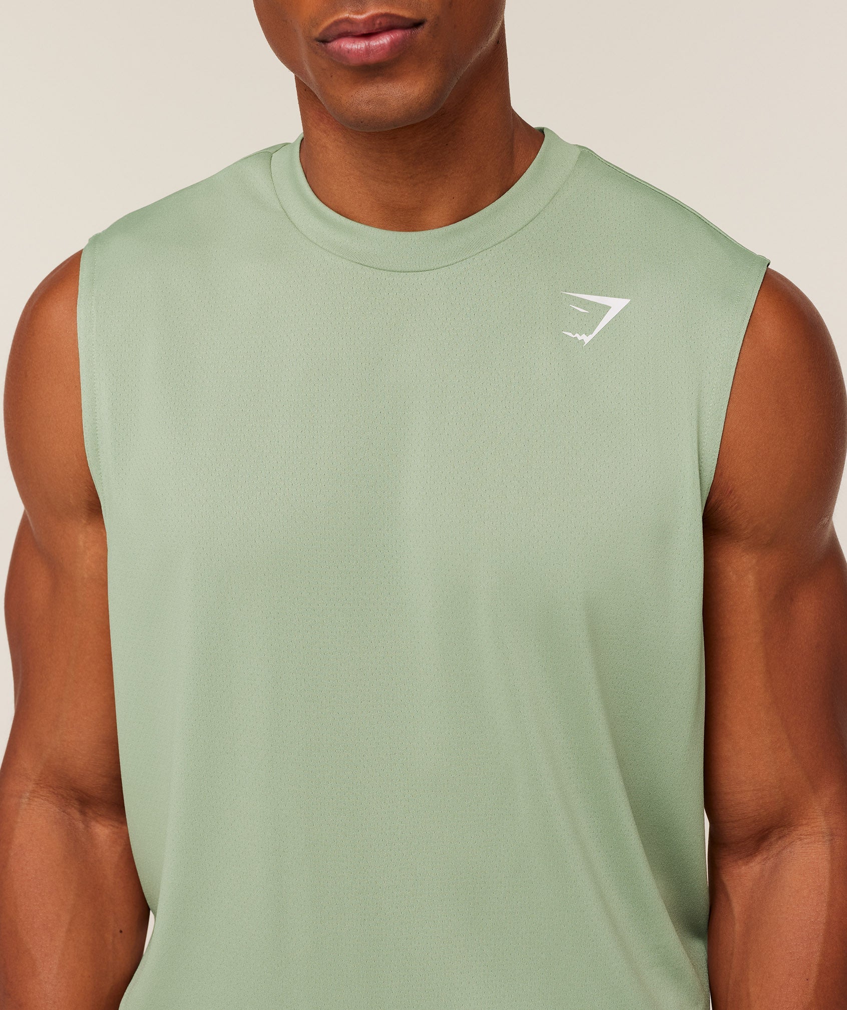 Gymshark Arrival Oversized Tank Gs Haze Green