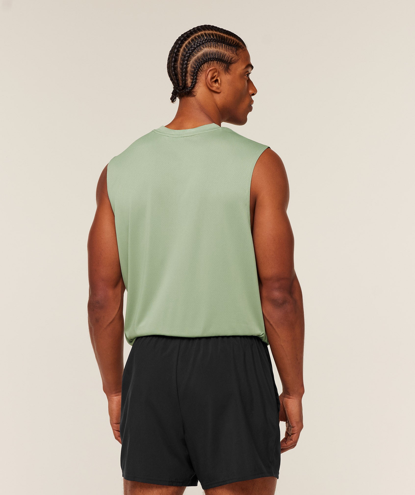 Gymshark Arrival Oversized Tank Gs Haze Green