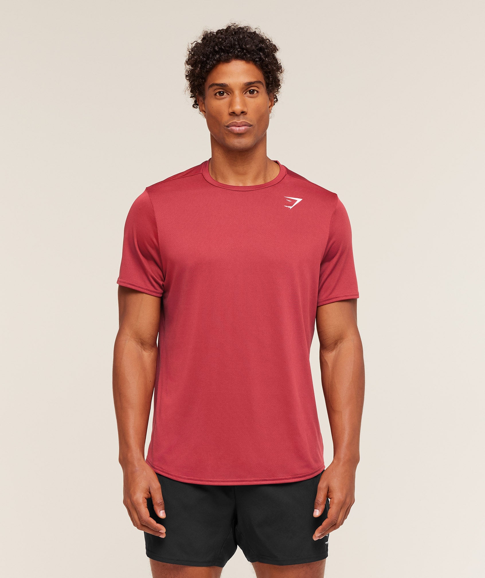 Gymshark Arrival T-Shirt Athletic Burgundy