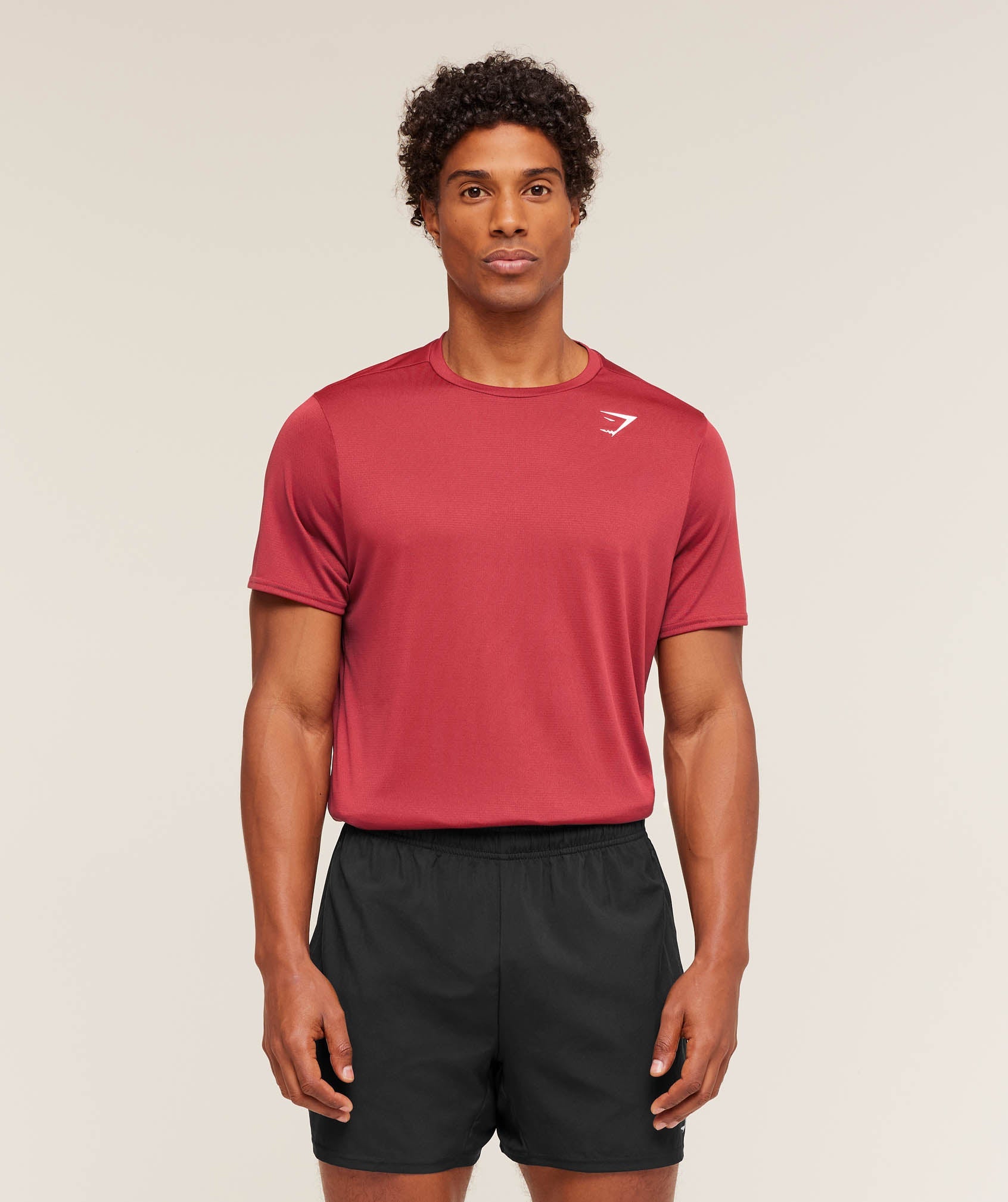 Gymshark Arrival T-Shirt Athletic Burgundy