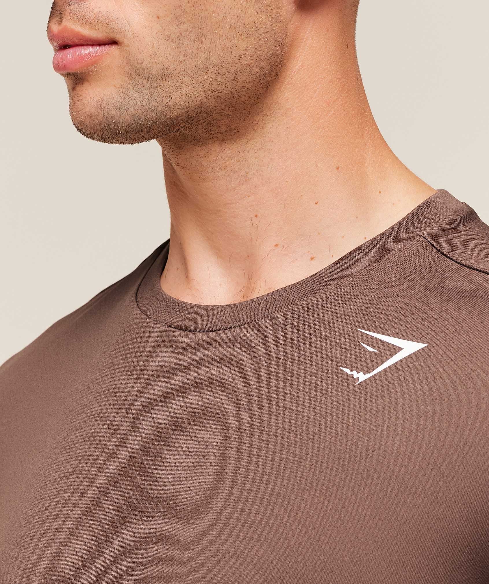 Gymshark Arrival T-Shirt Soft Brown