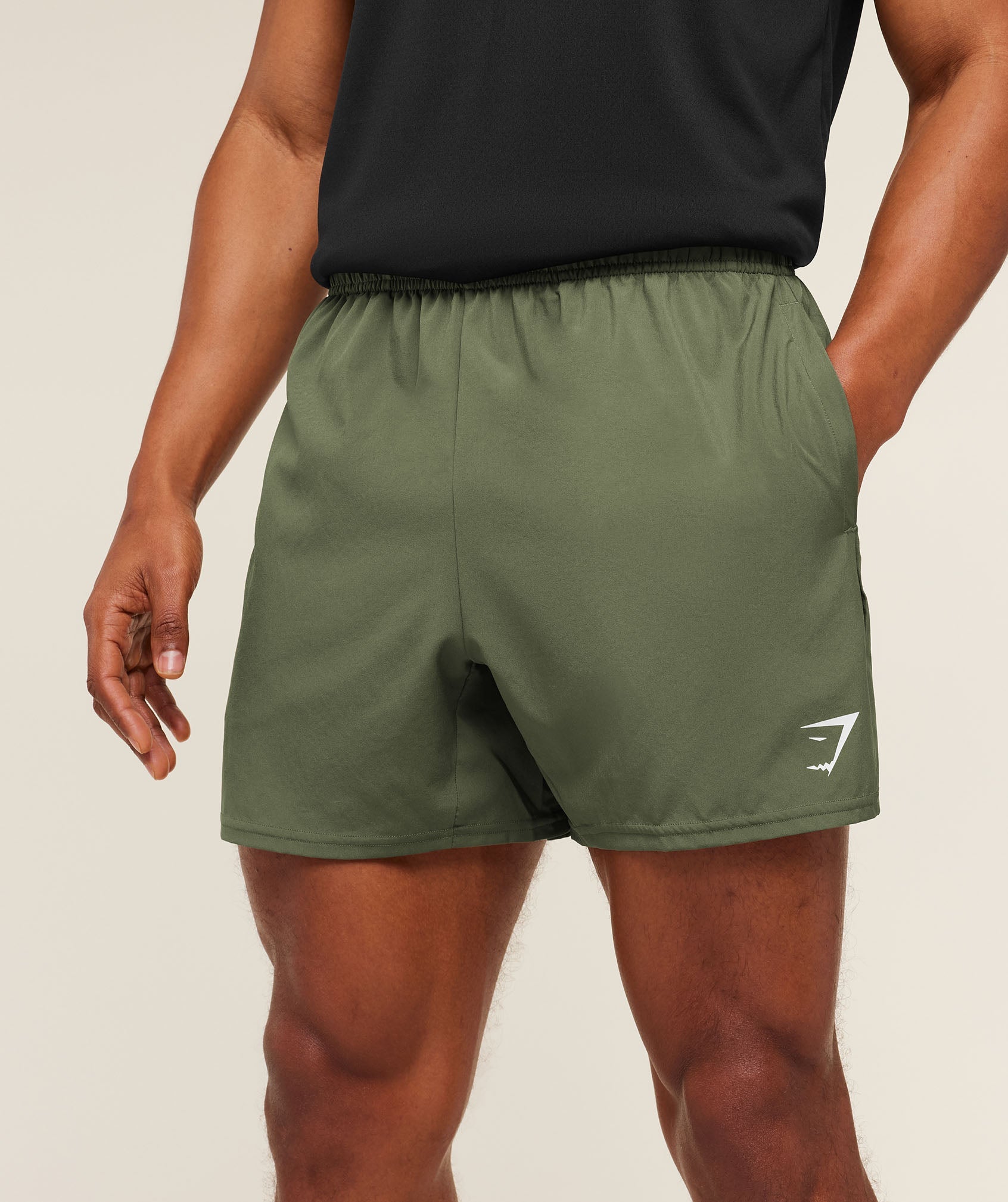 Gymshark Arrival 5" Shorts Core Olive