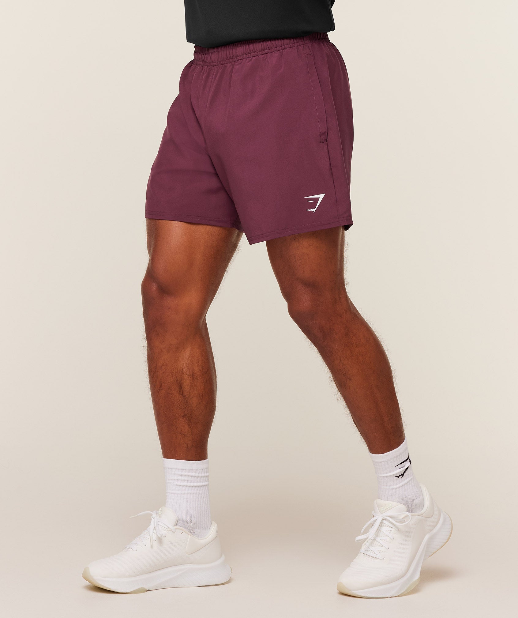 Gymshark Arrival 5" Shorts Gs Impact Burgundy