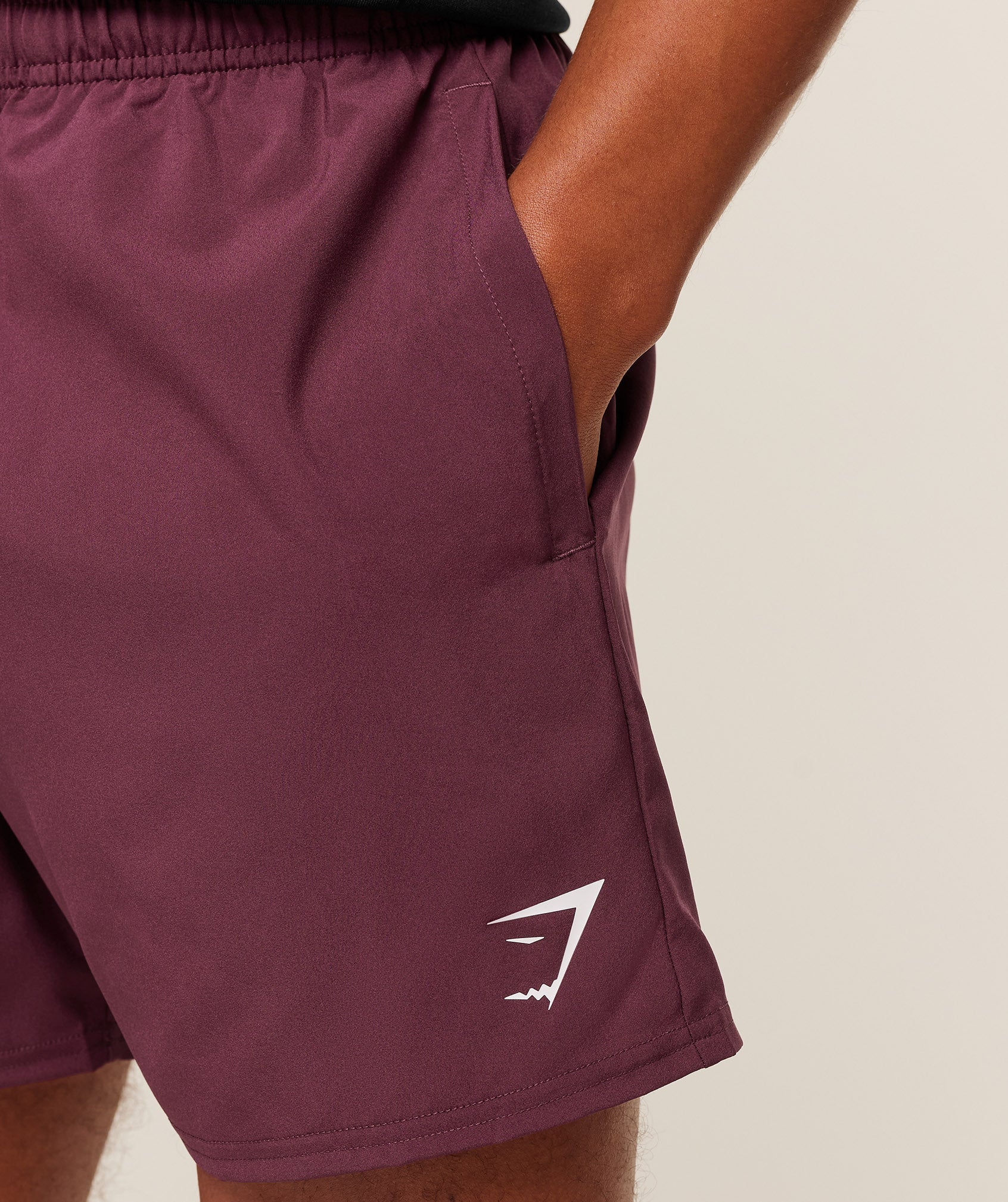Gymshark Arrival 5" Shorts Gs Impact Burgundy