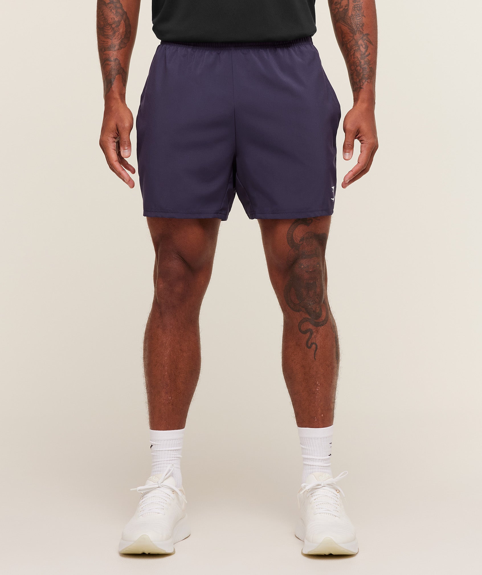 Gymshark Arrival 5" Shorts Midnight Purple