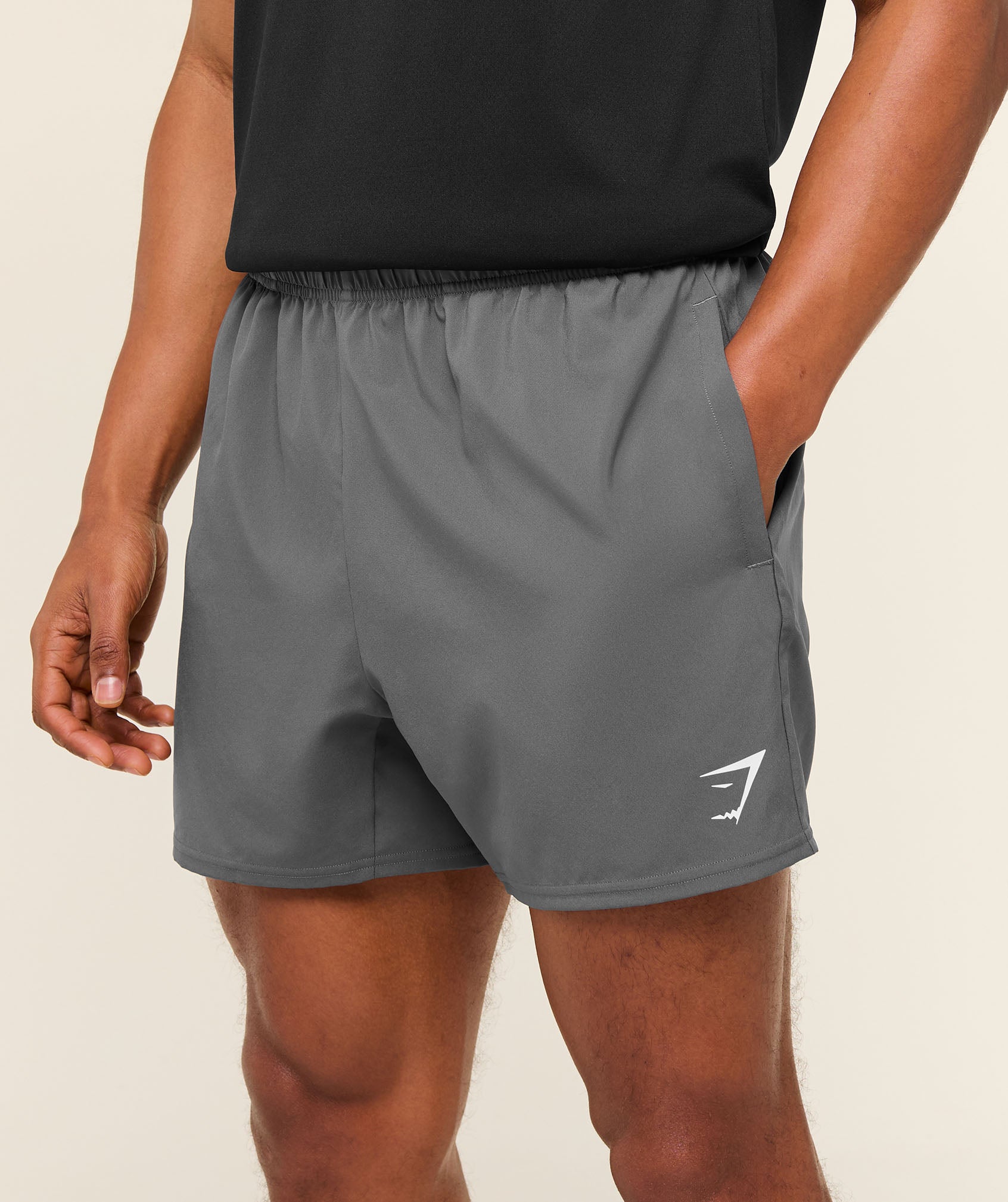 Gymshark Arrival 5" Shorts Silhouette Grey