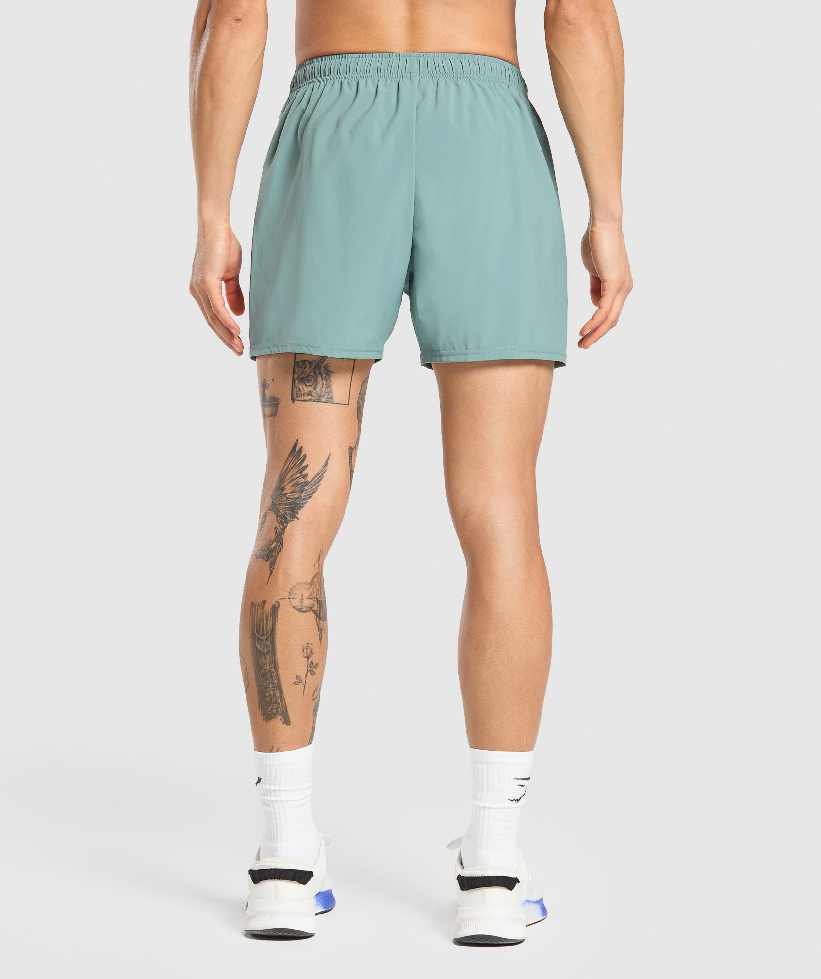 Gymshark Arrival 5" Shorts Celeste Blue