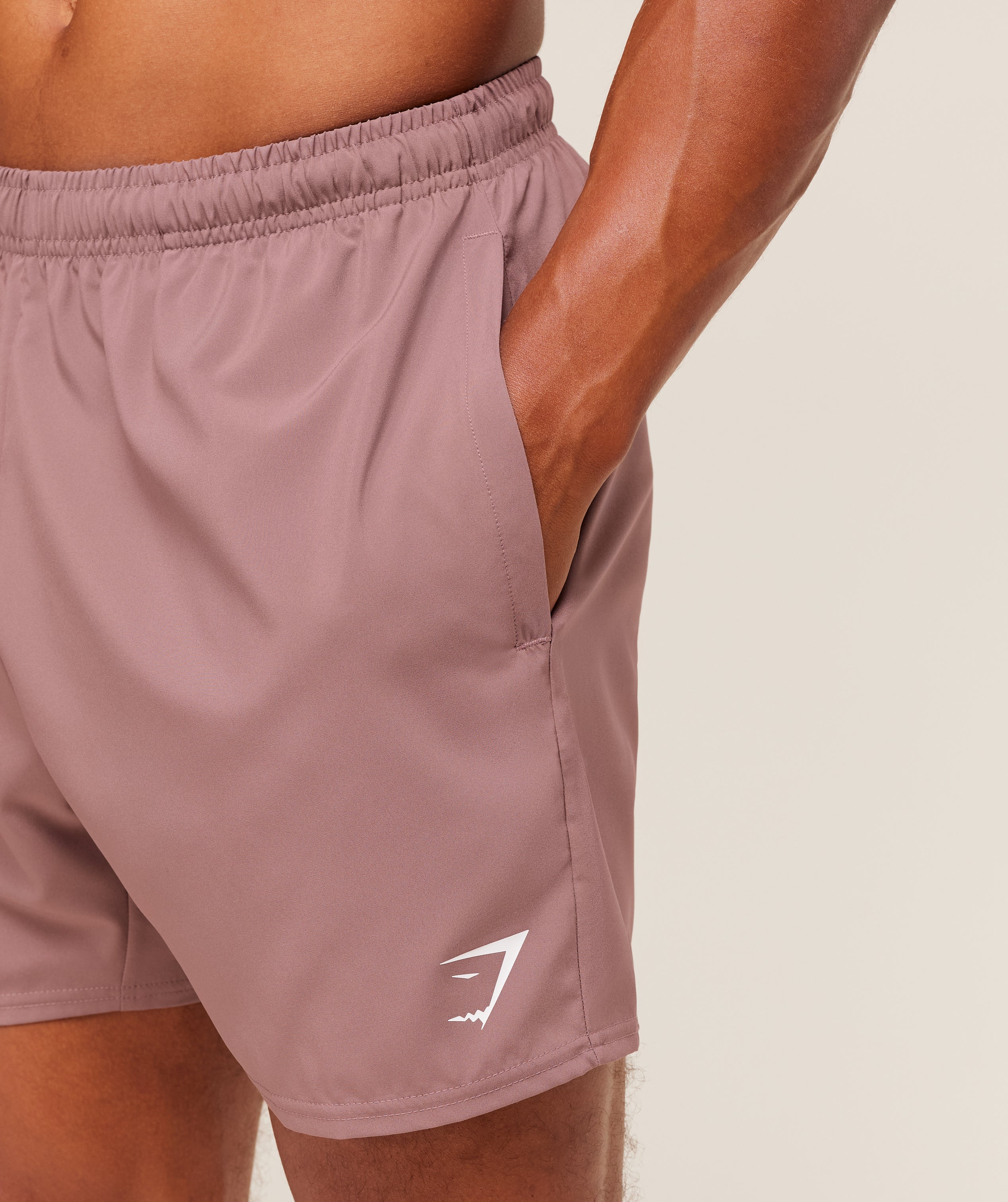 Gymshark Arrival 5" Shorts Chestnut Pink