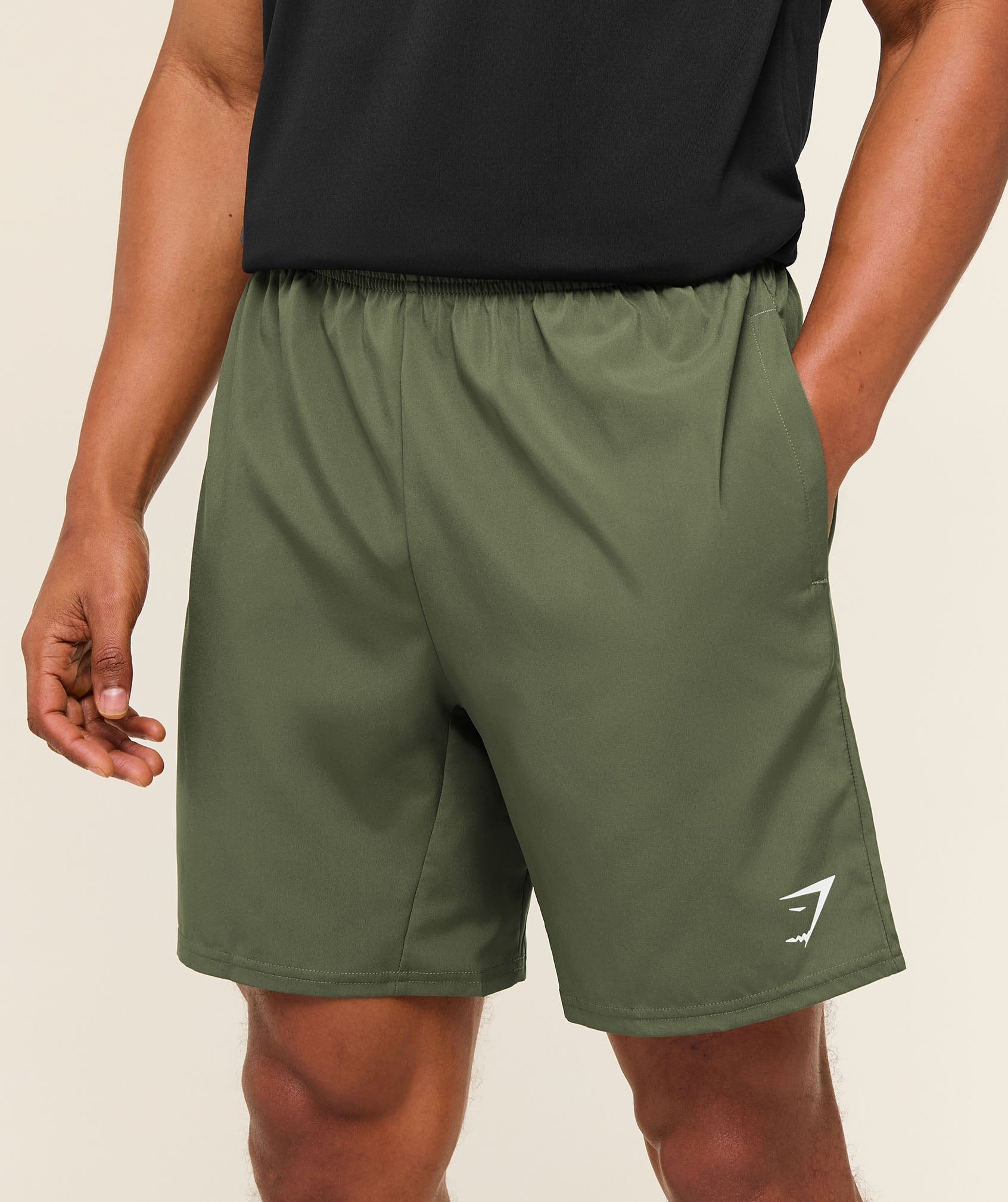 Gymshark Arrival 7" Shorts Core Olive