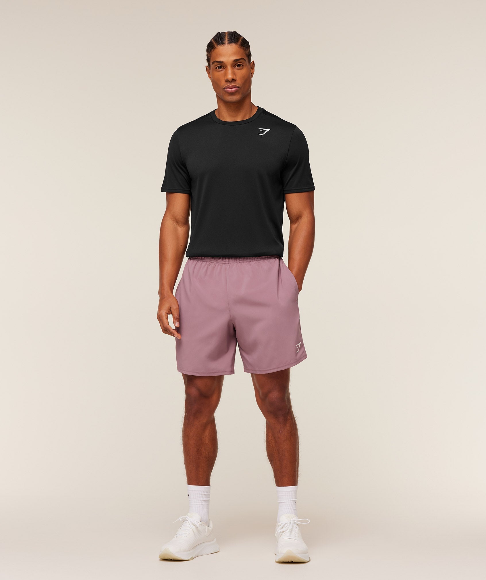 Gymshark Arrival 7" Shorts Calm Pink
