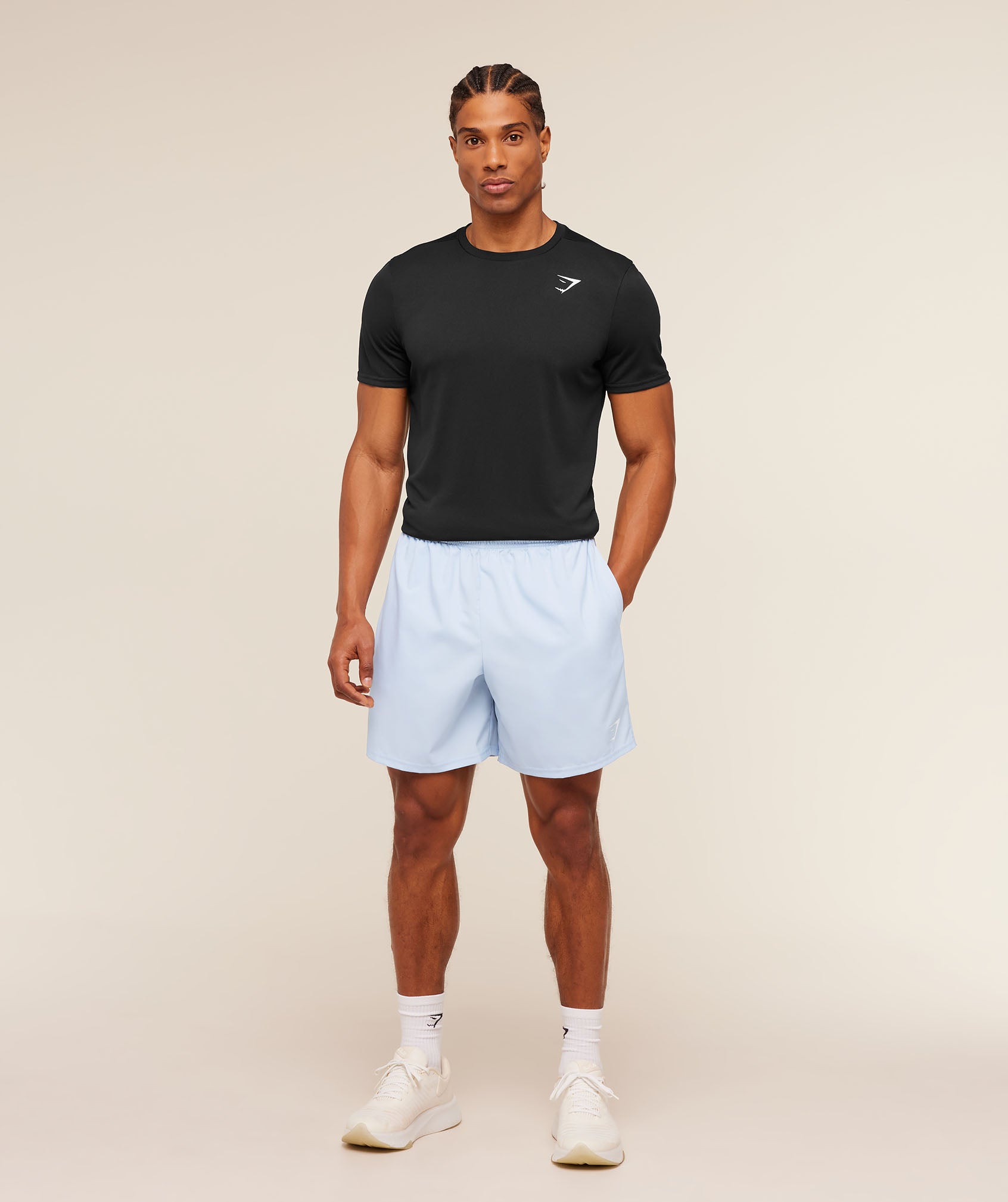 Gymshark Arrival 7" Shorts Chilled Blue