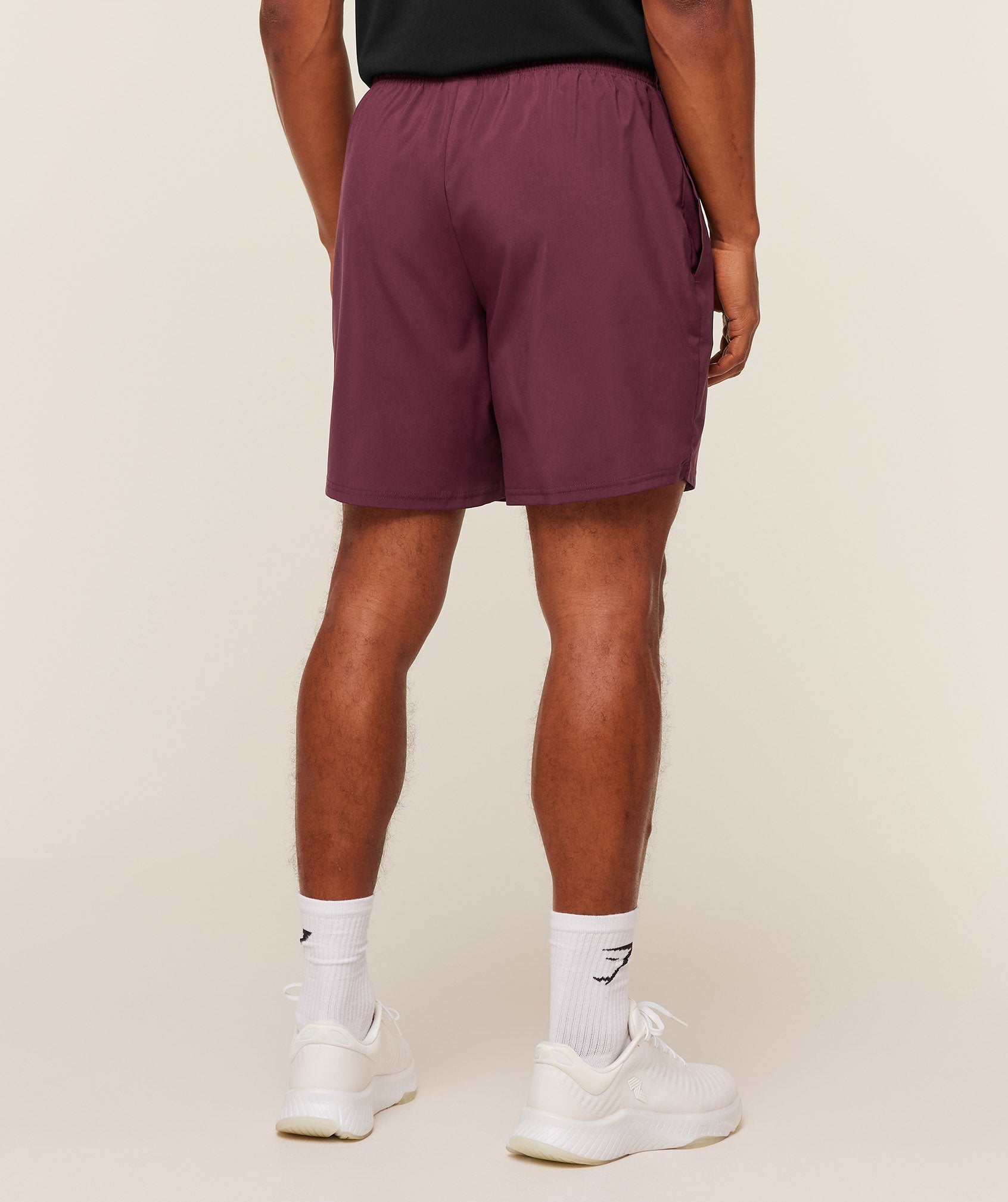 Gymshark Arrival 7" Shorts Gs Impact Burgundy