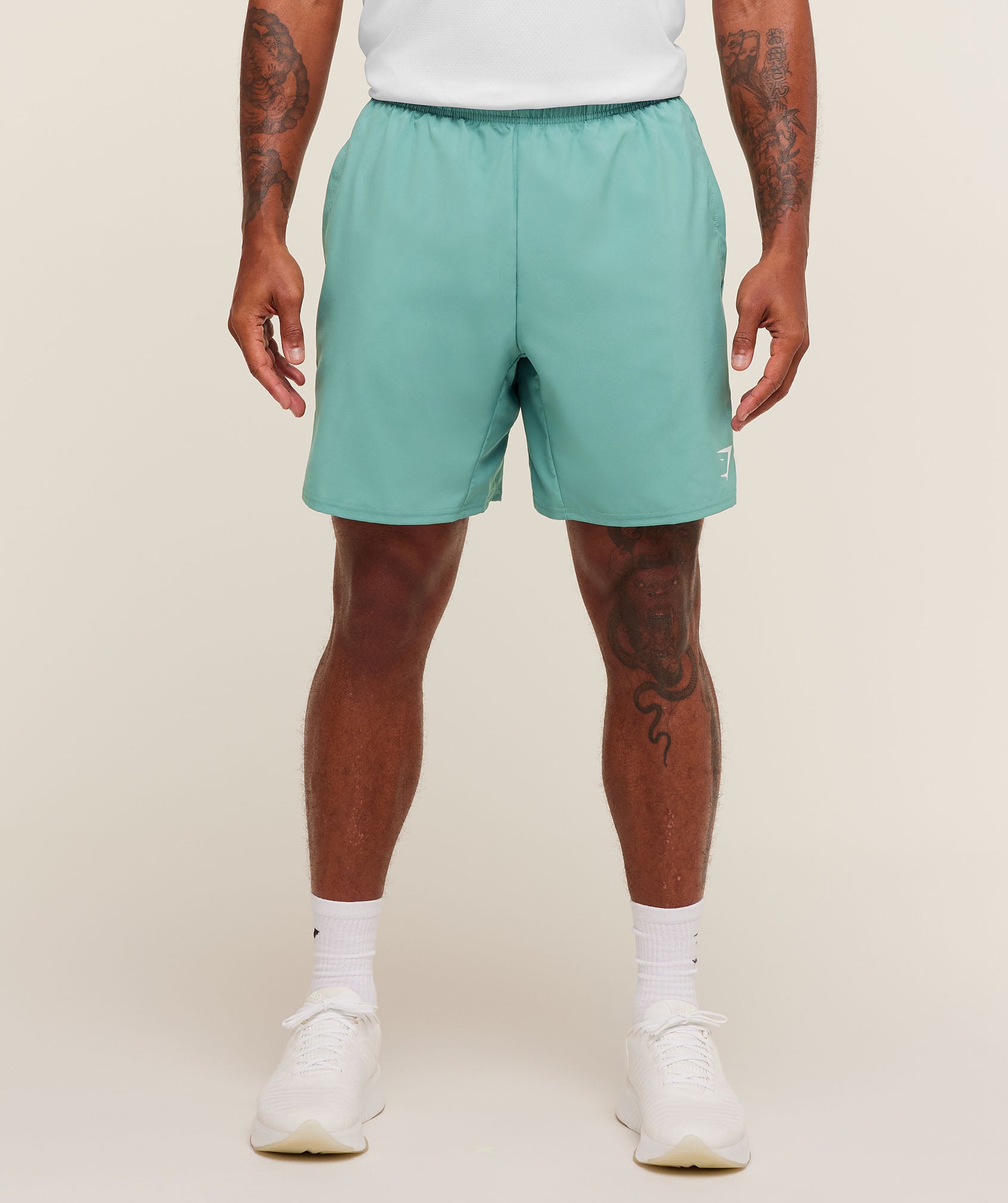 Gymshark Arrival 7" Shorts Muted Teal