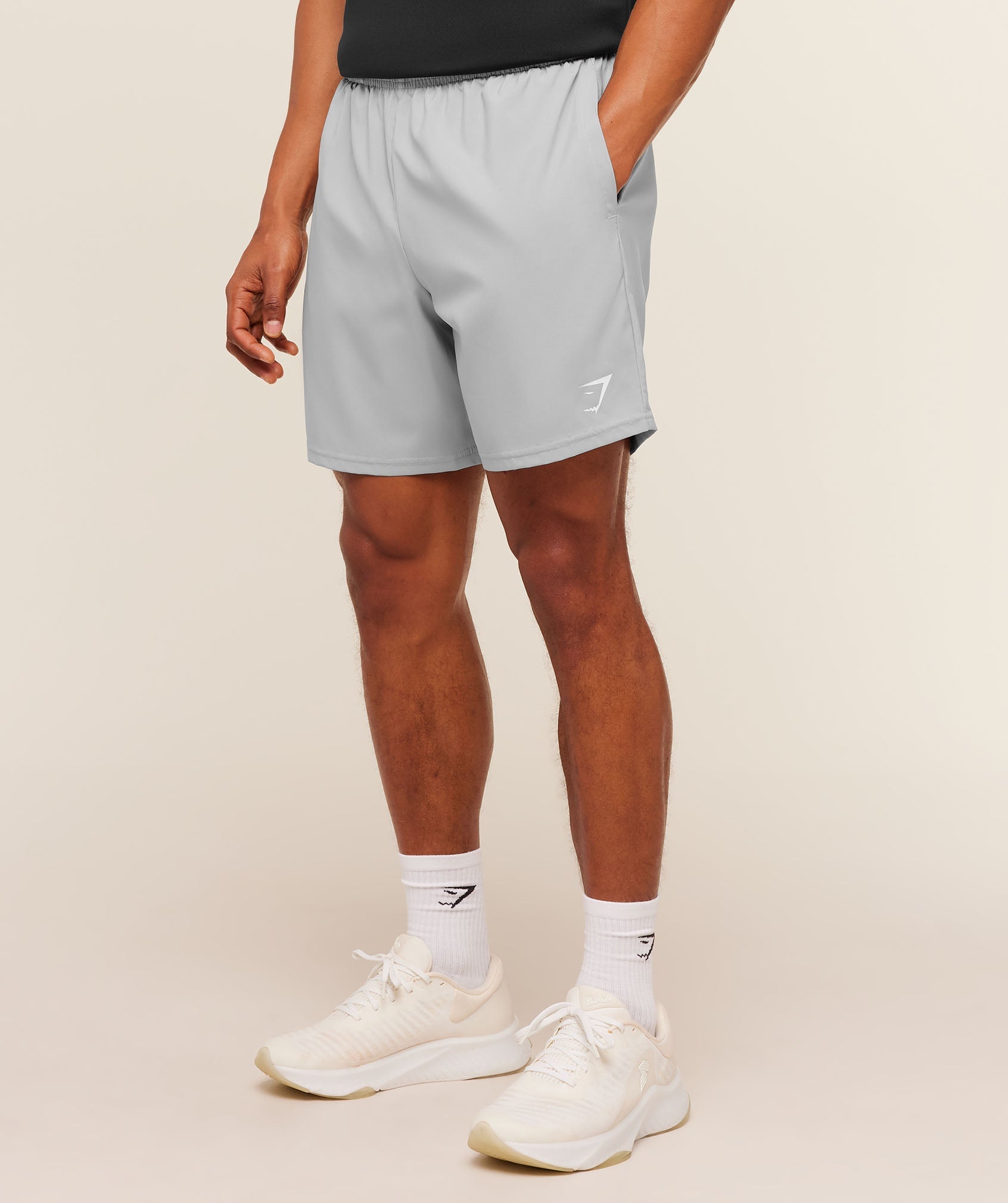 Gymshark Arrival 7" Shorts Stratus Grey