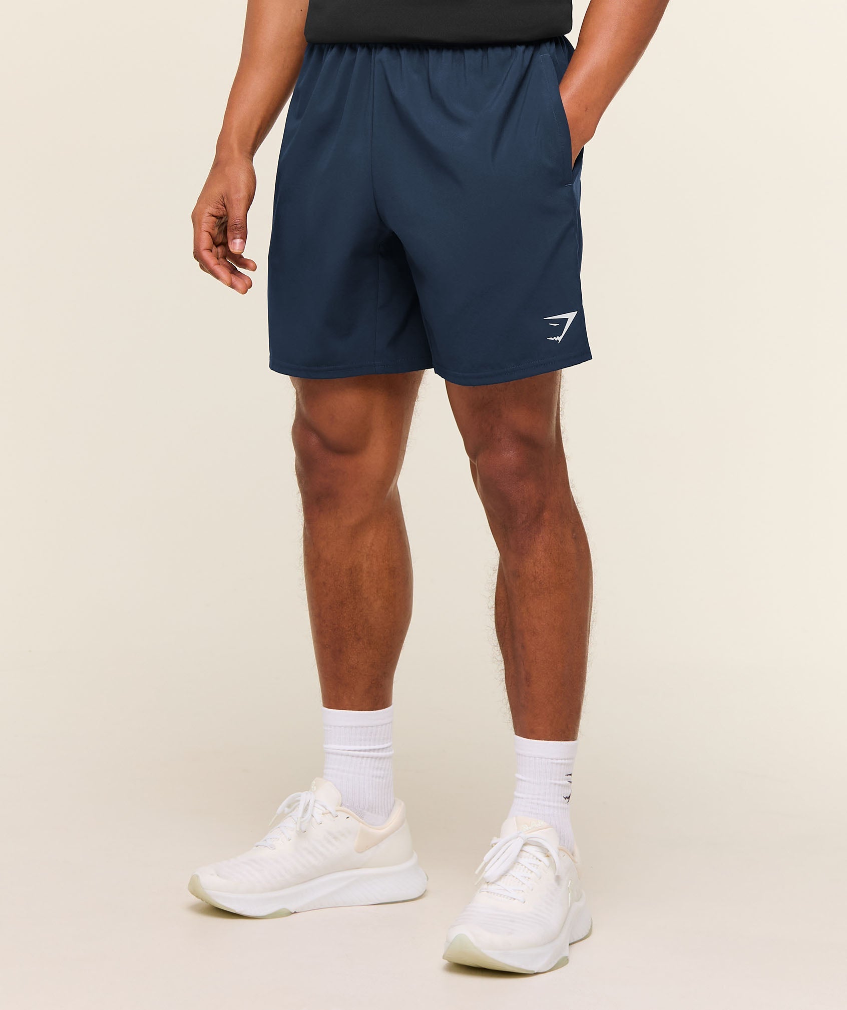 Gymshark Arrival 7" Shorts Navy