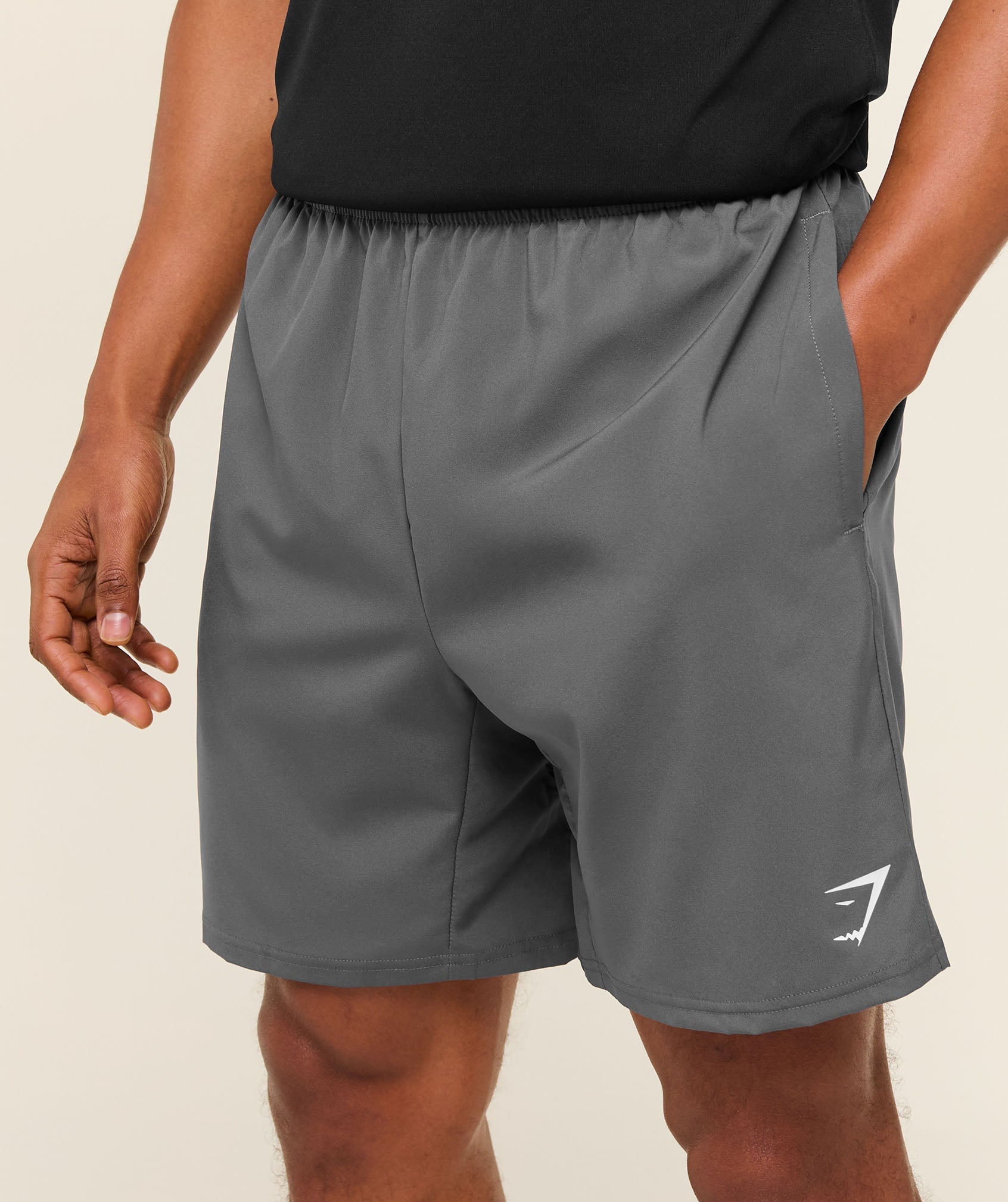 Gymshark Arrival 7" Shorts Silhouette Grey