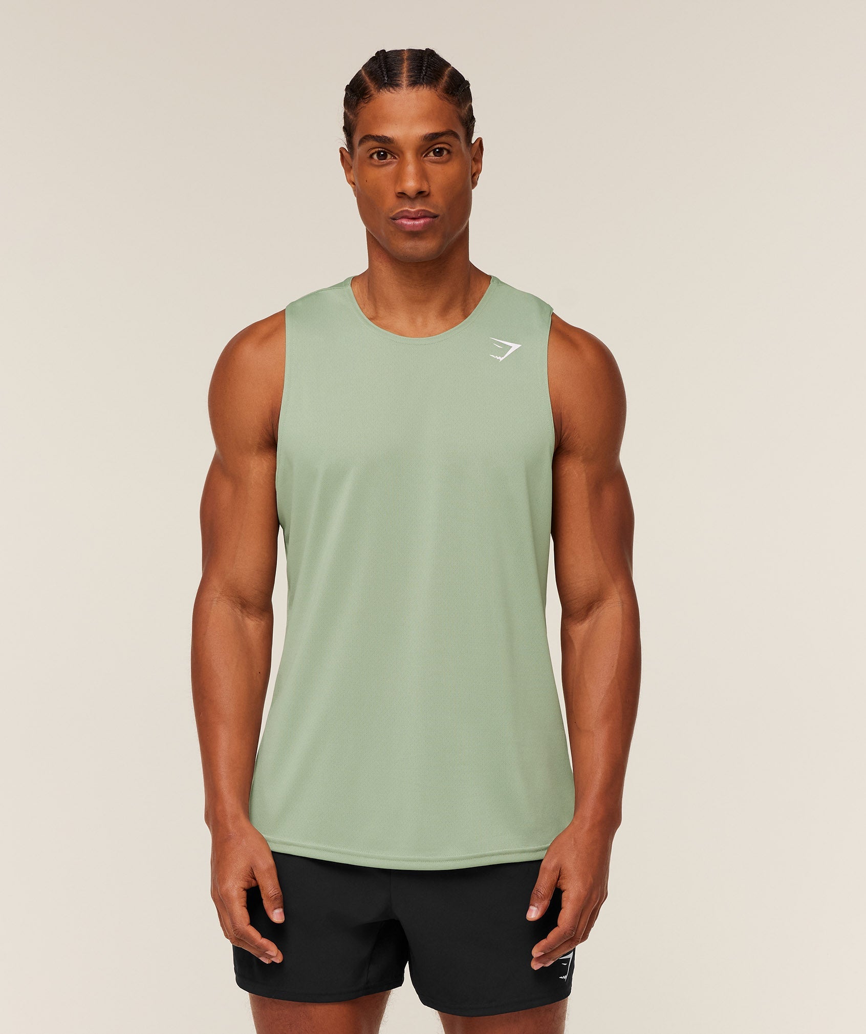 Gymshark Arrival Tank Gs Haze Green
