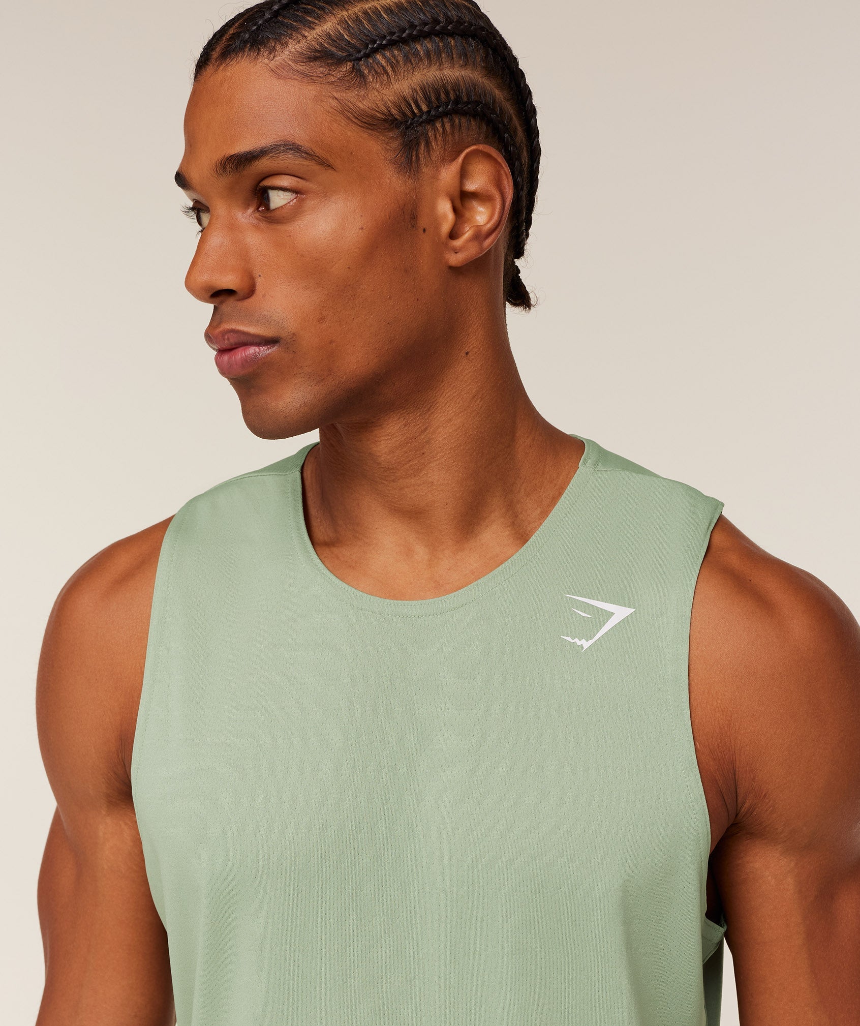 Gymshark Arrival Tank Gs Haze Green