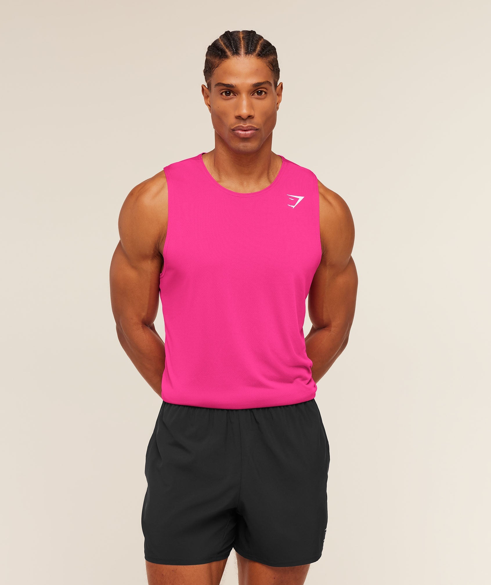 Gymshark Arrival Tank Super-Set Pink