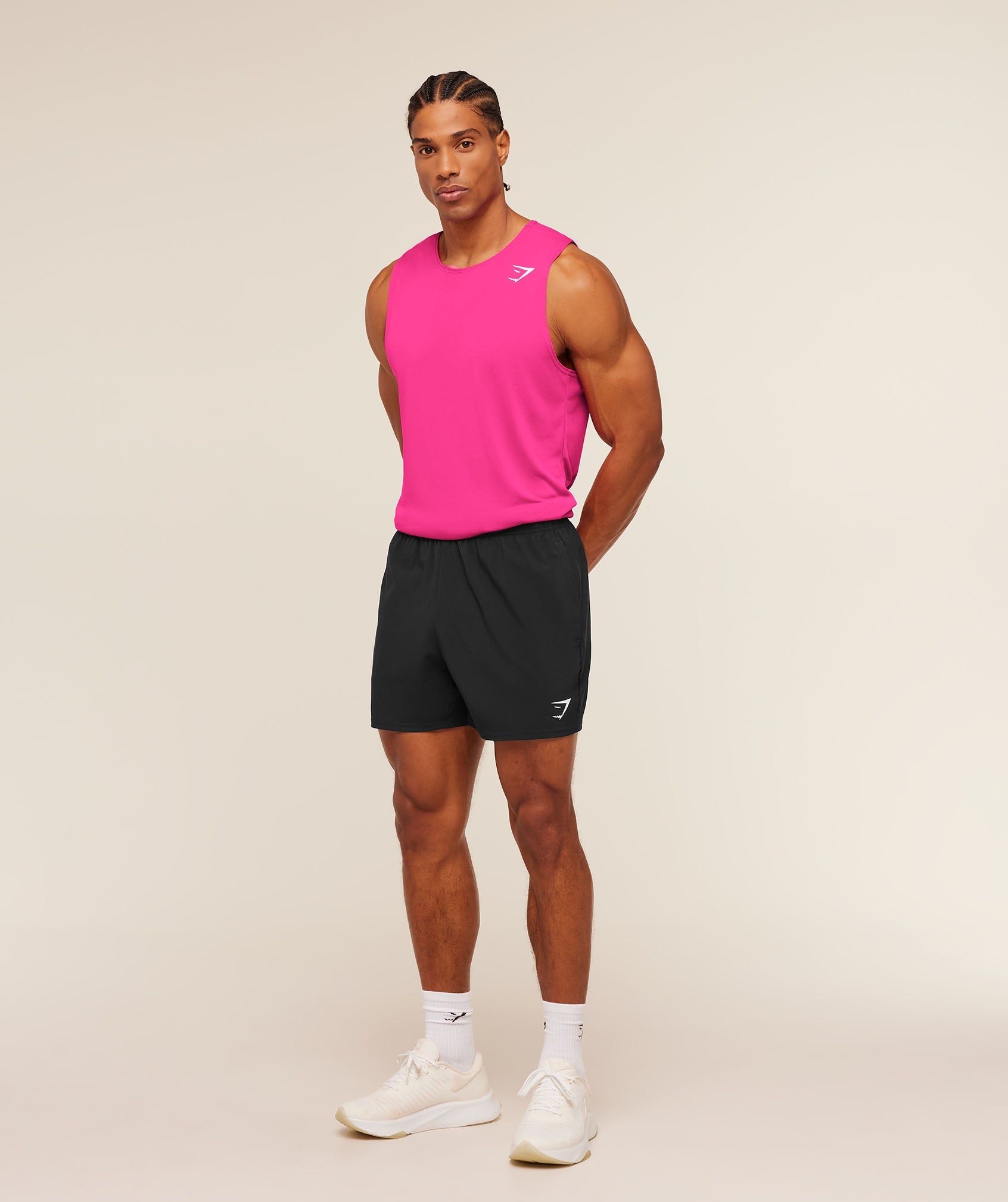 Gymshark Arrival Tank Super-Set Pink