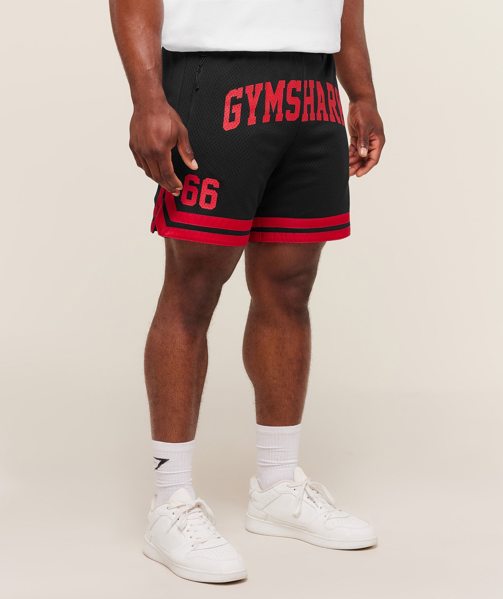 Gymshark Campus Mesh Shorts Black
