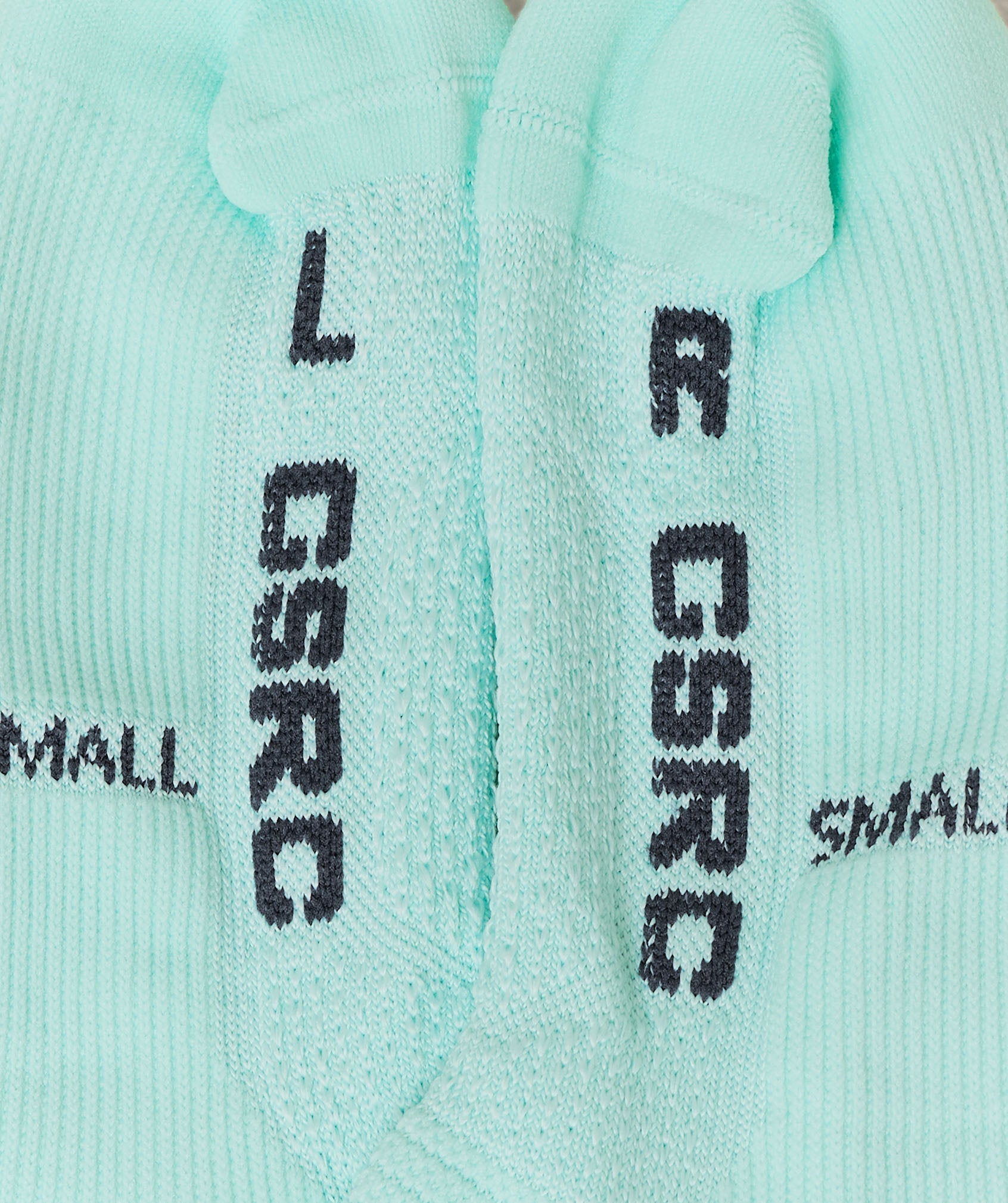 Women's Gymshark Running Elite Crew Sock Single Pop Turquoise