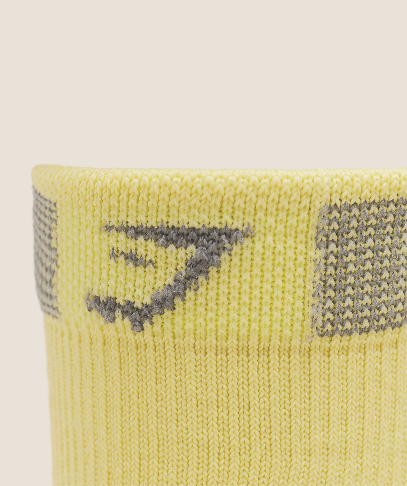 Women's Gymshark Running Elite Crew Sock Single Sorbet Yellow