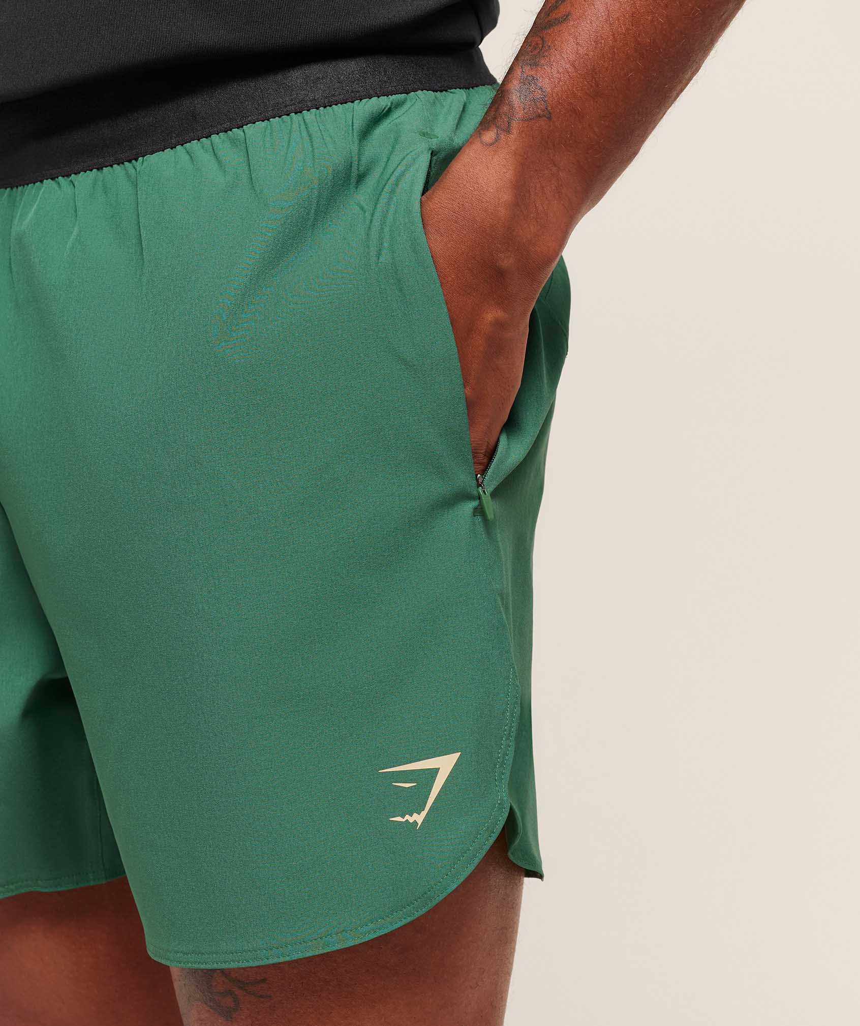 Gymshark Fit Repeat 6" Shorts Lift Green