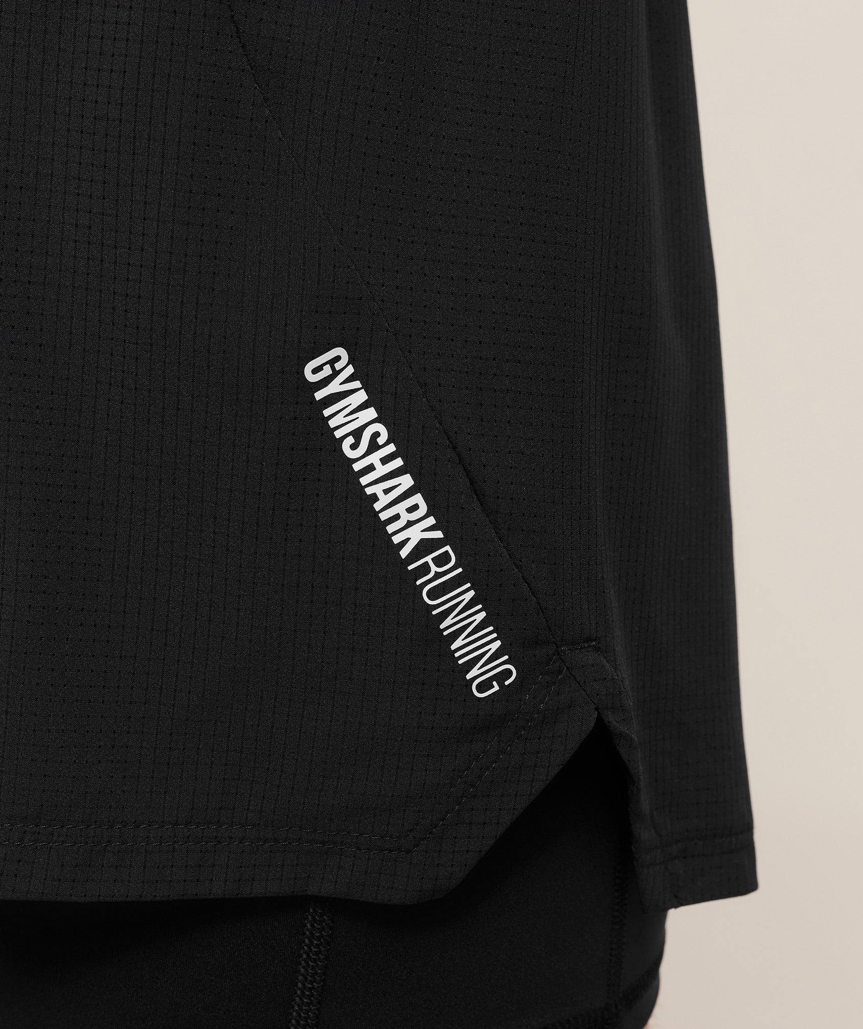 Gymshark Running 4" 2In1 Shorts Black