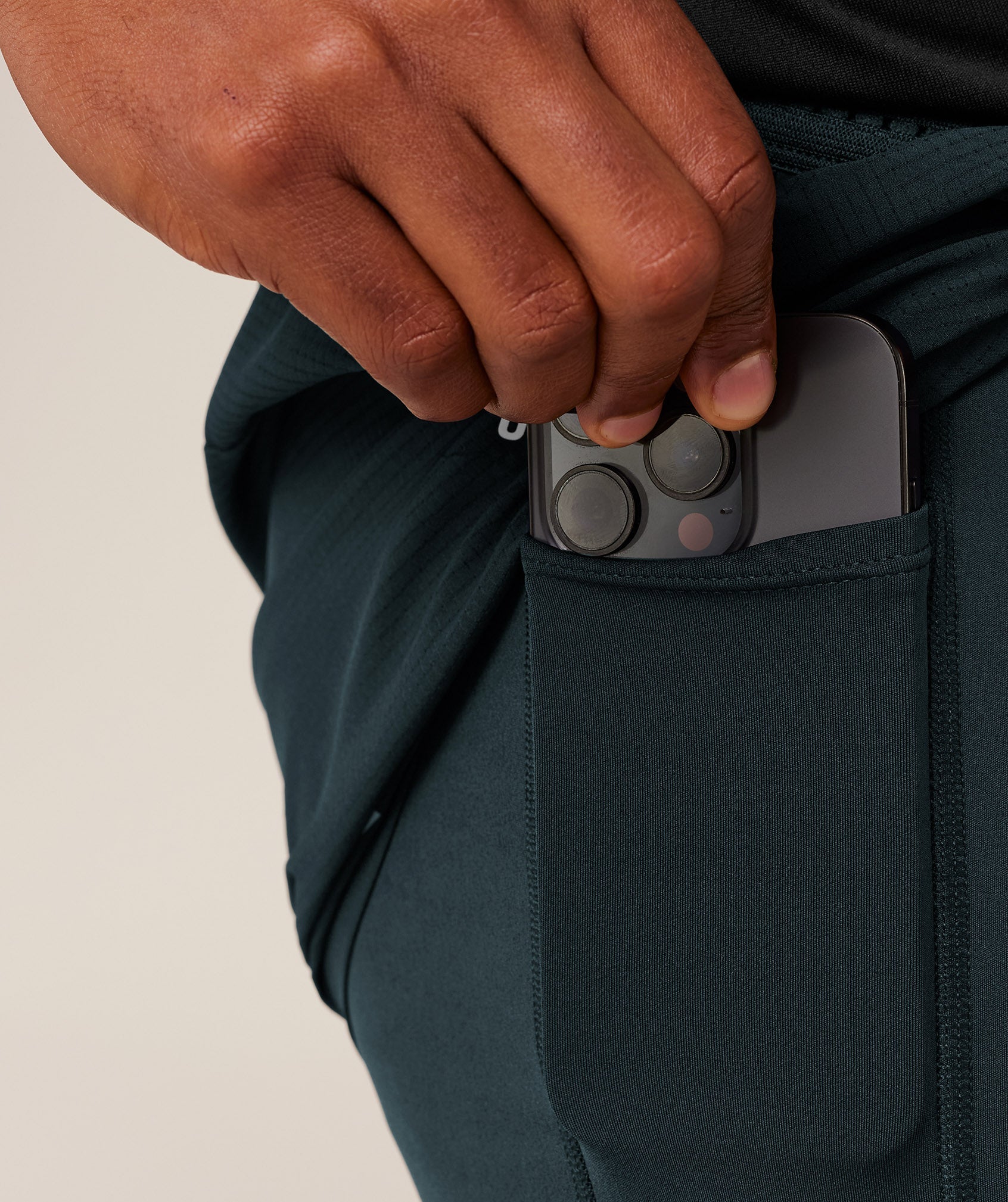 Gymshark Running 4" 2In1 Shorts Deep Petrol Blue