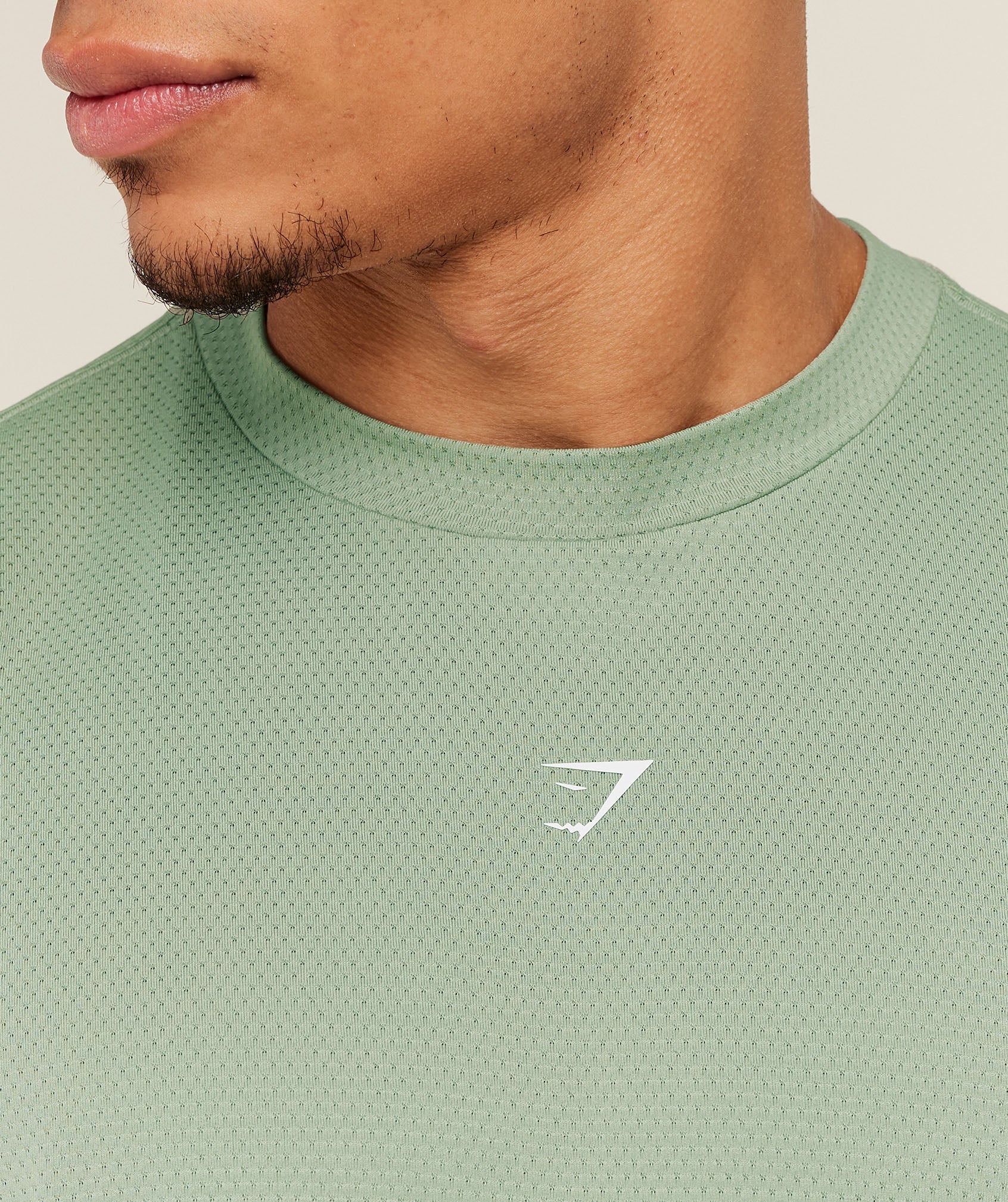 Gymshark Running Graphic T-Shirt Gs Haze Green