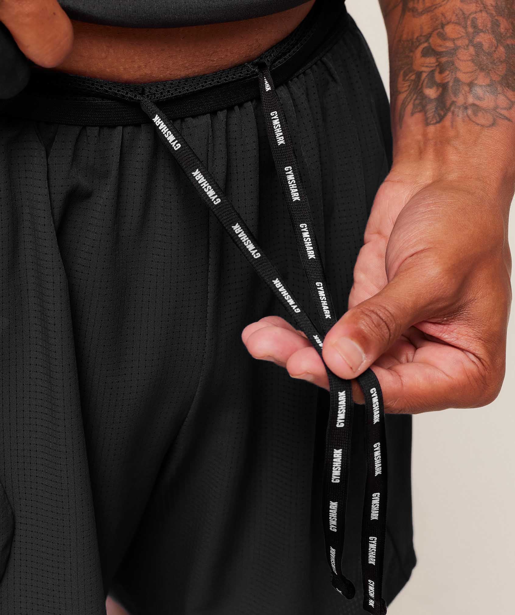 Gymshark Running 5" Shorts Black