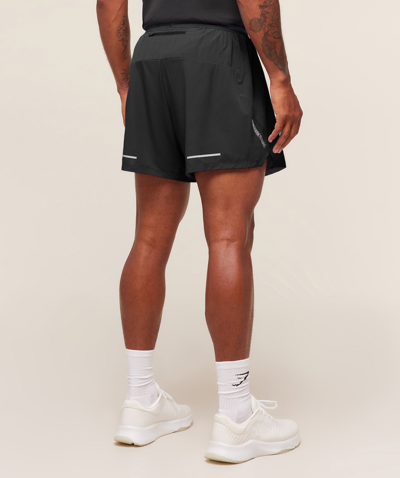 Gymshark Running 5" Shorts Black
