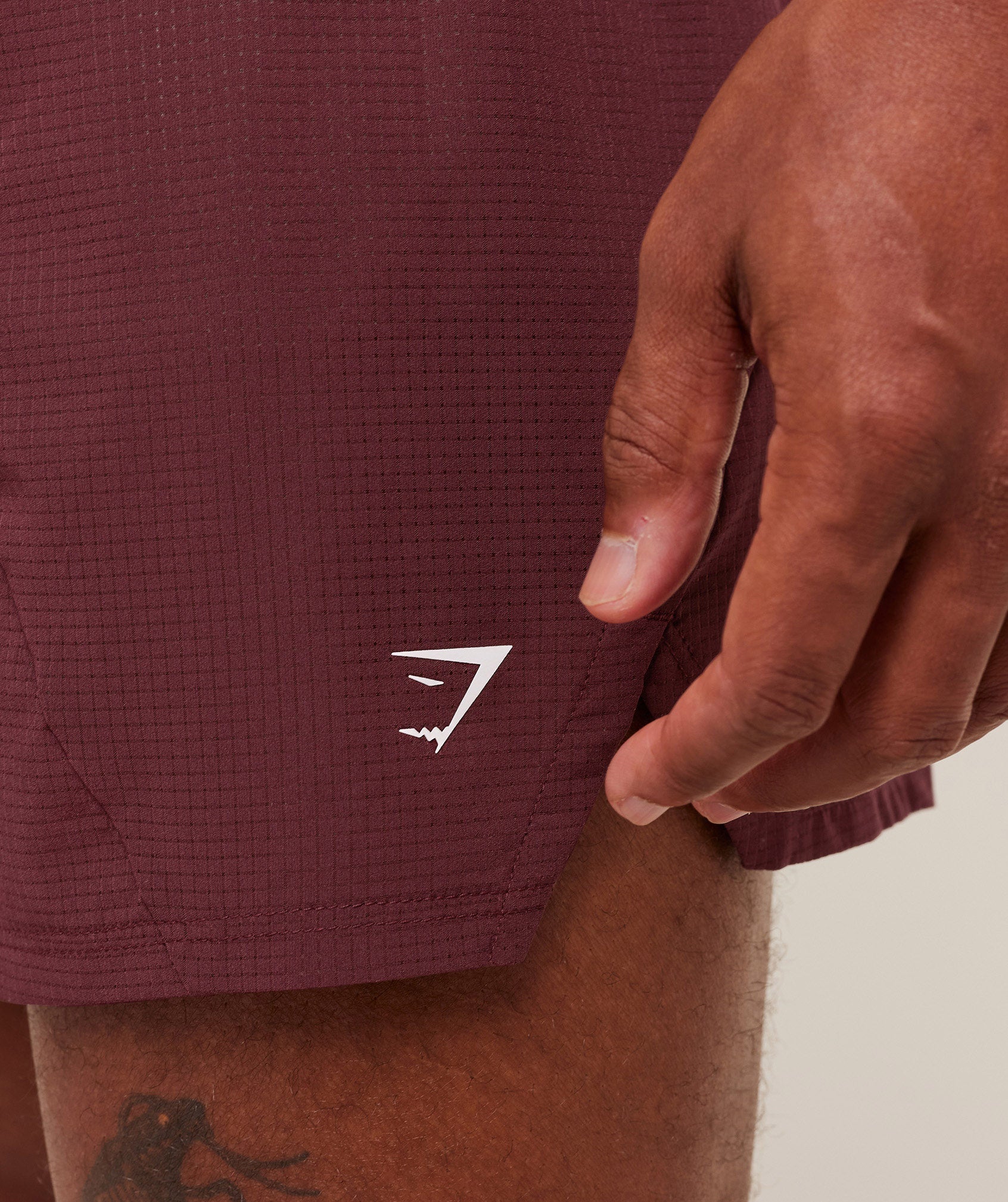 Gymshark Running 5" Shorts Rich Maroon