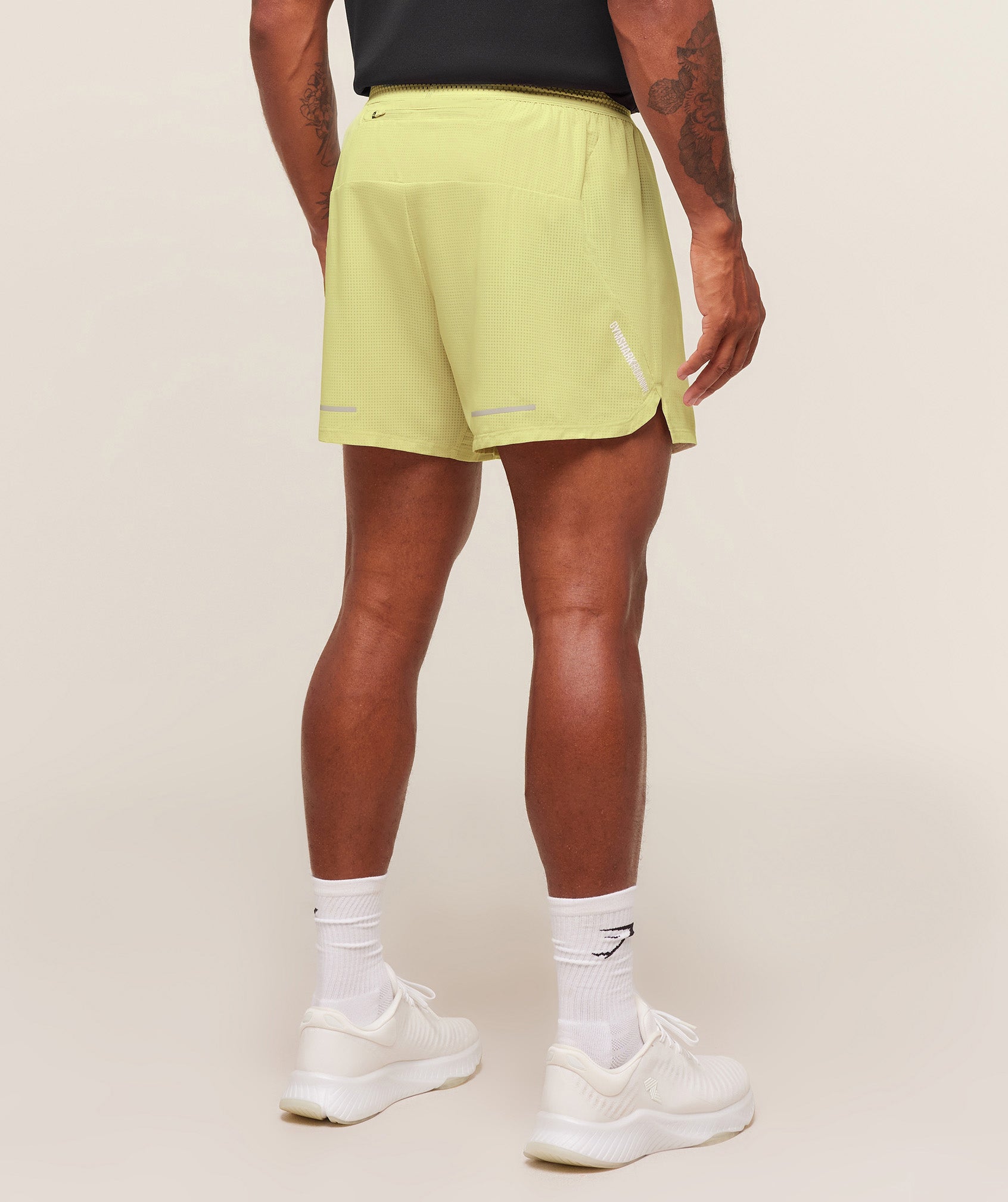 Gymshark Running 5" Shorts Sorbet Yellow