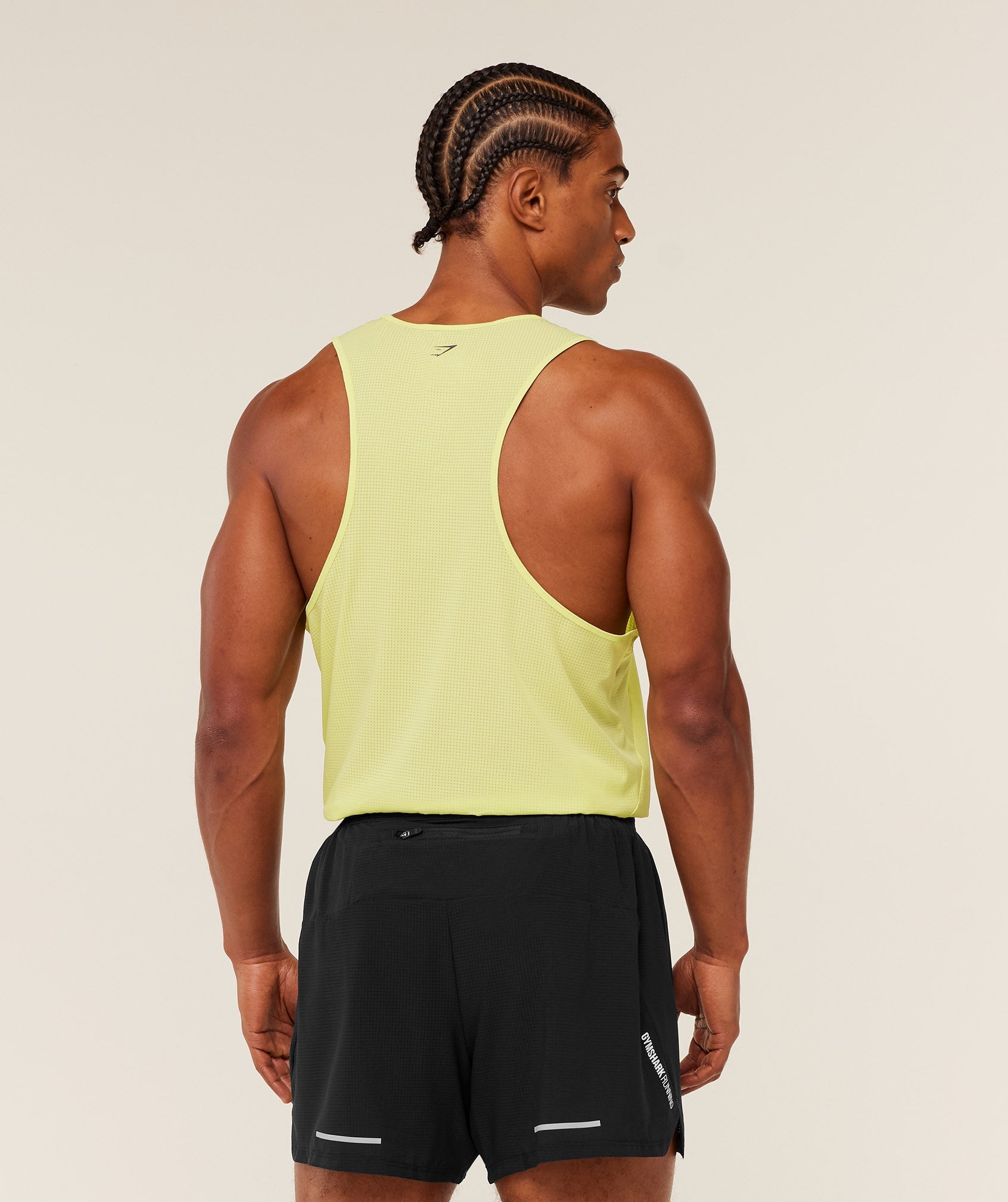 Gymshark Running Tank Sorbet Yellow
