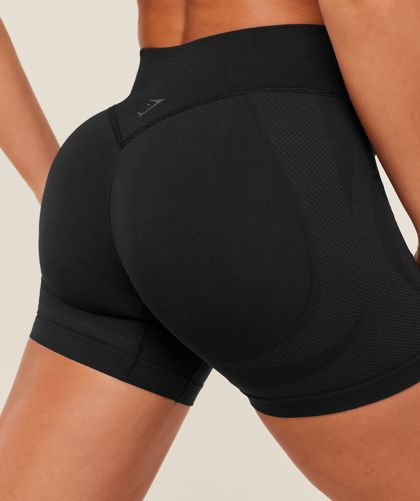 Women's Gymshark Weekend Seamless Shorts Gs Black
