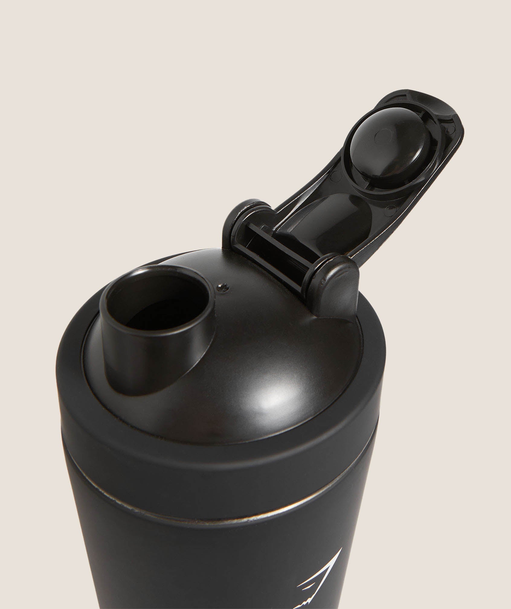 Women's Gymshark Matte Metal Shaker Black