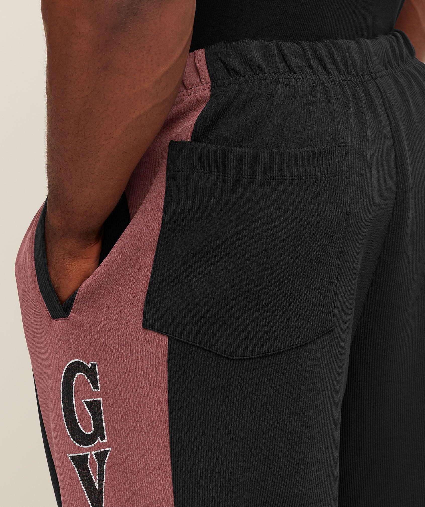 Gymshark Straight Leg Tracksuit Pant Black