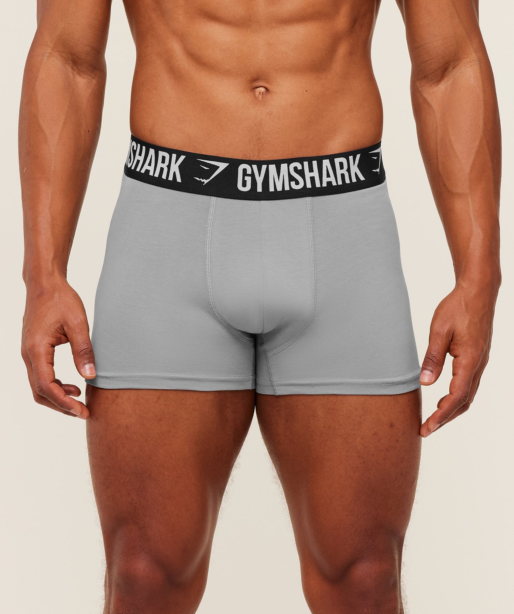 Gymshark Boxer Brief 3Pk Gs Smokey Grey