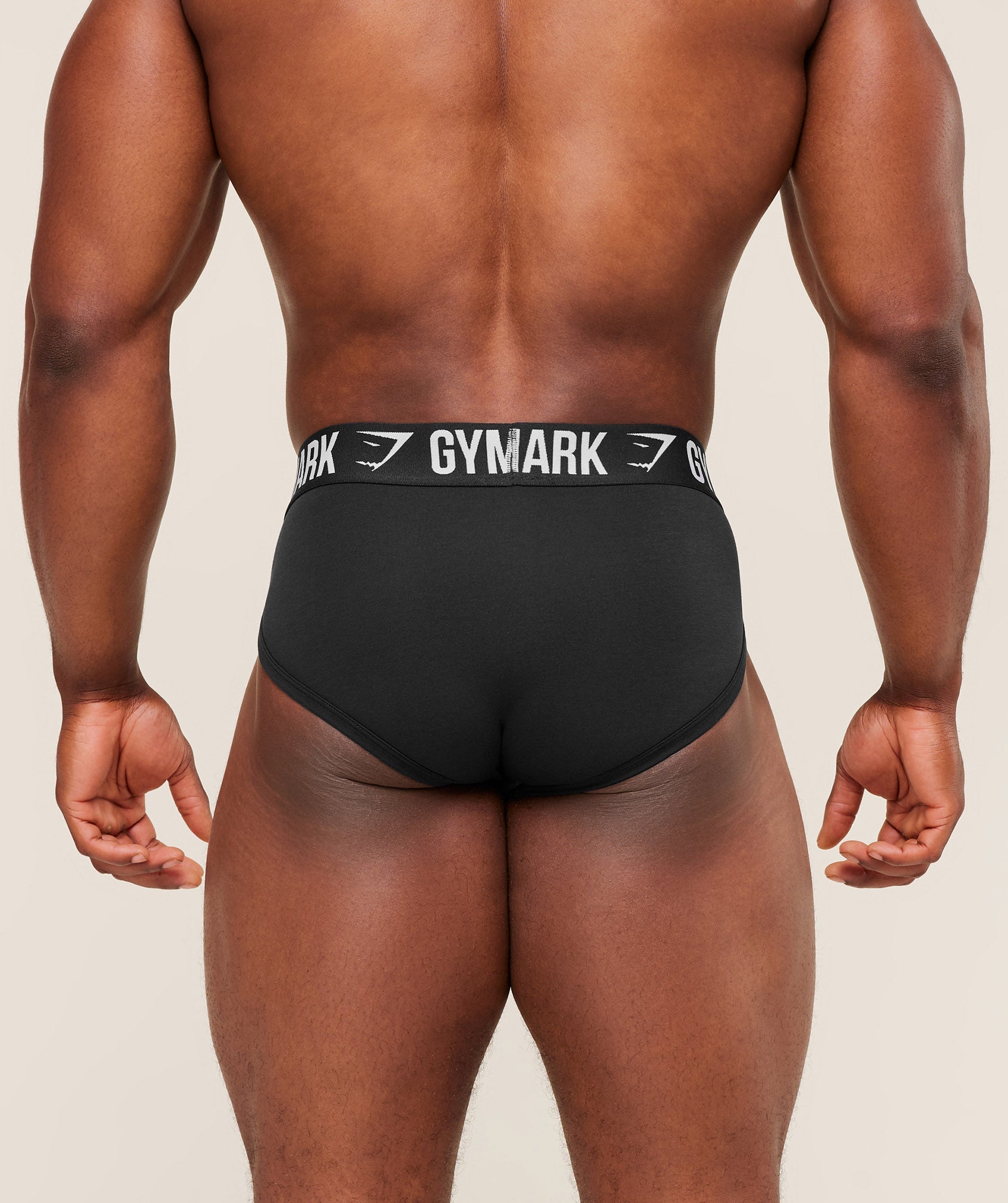 Gymshark Brief 3Pk Black