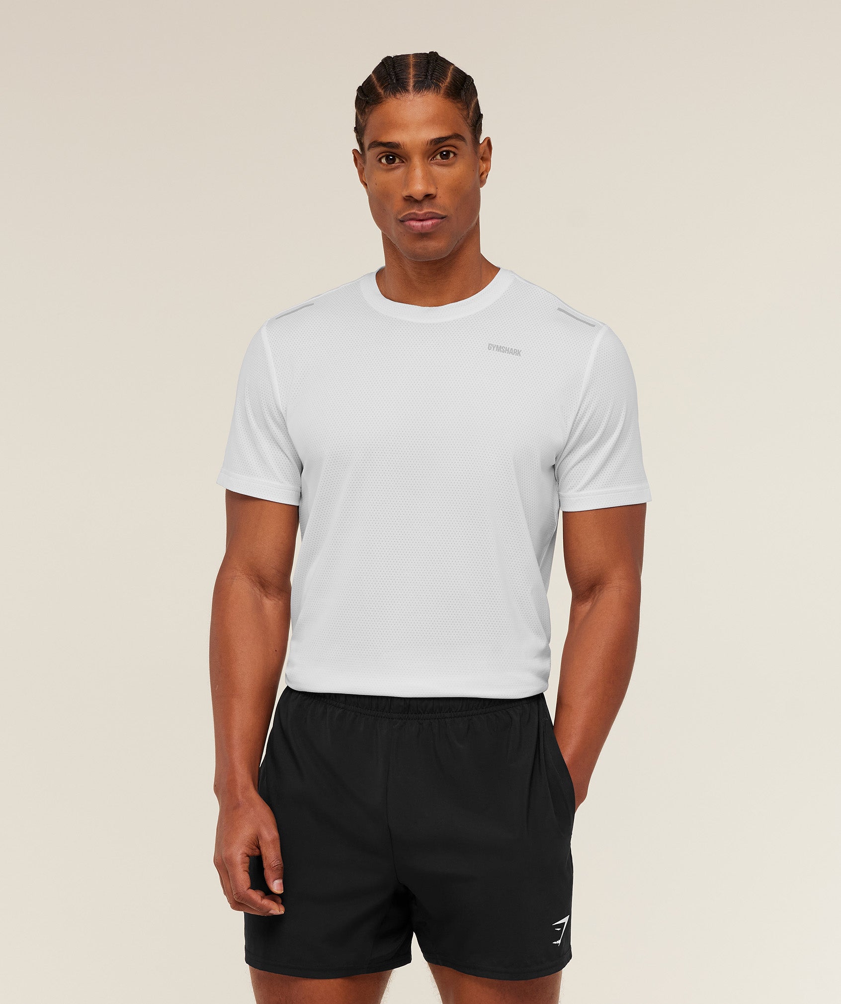 Gymshark Built For More T-Shirt Gs White
