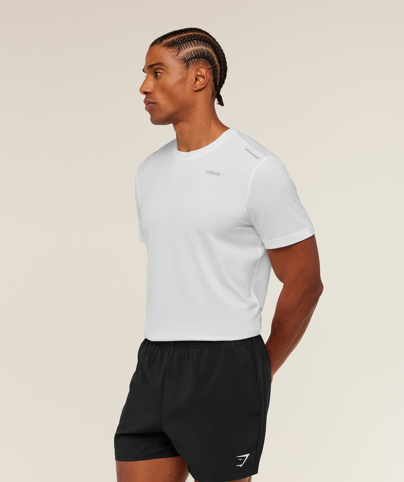 Gymshark Built For More T-Shirt Gs White