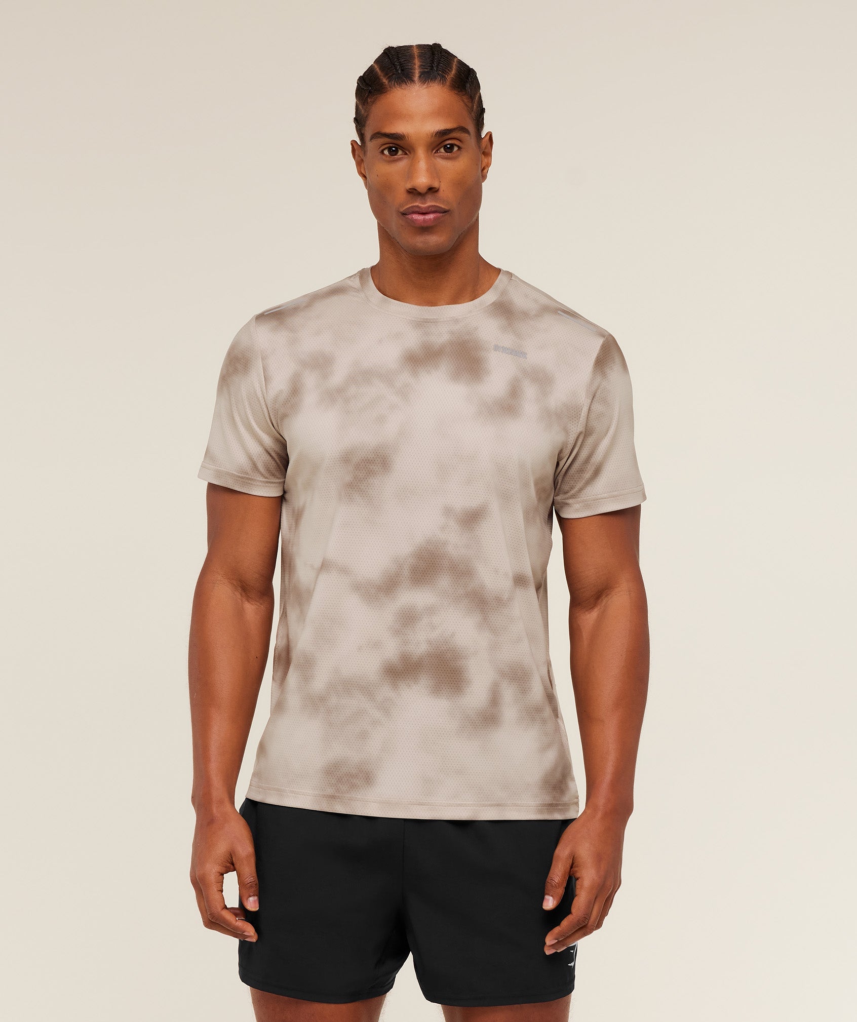Gymshark Built For More T-Shirt Pebble Grey