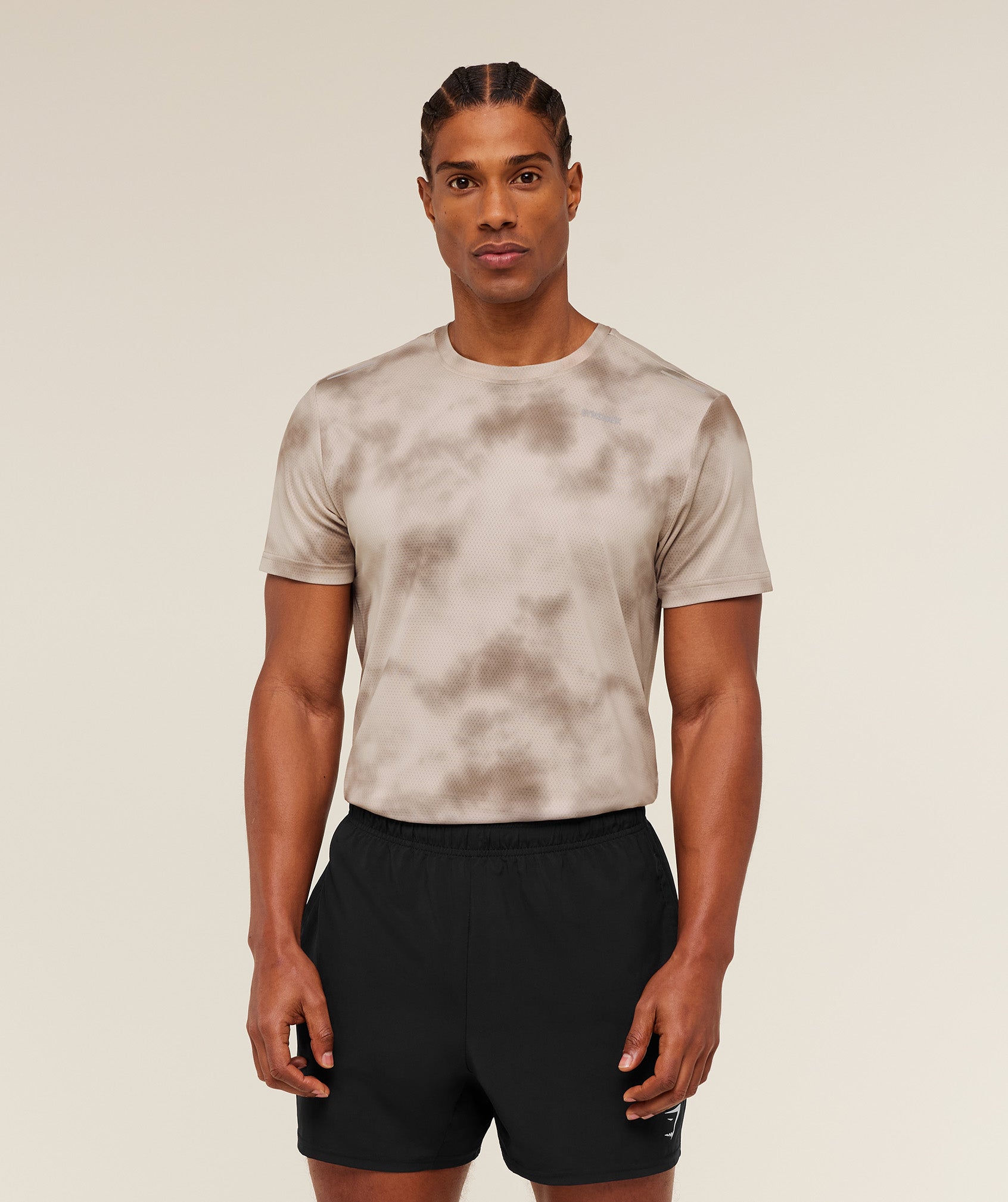 Gymshark Built For More T-Shirt Pebble Grey