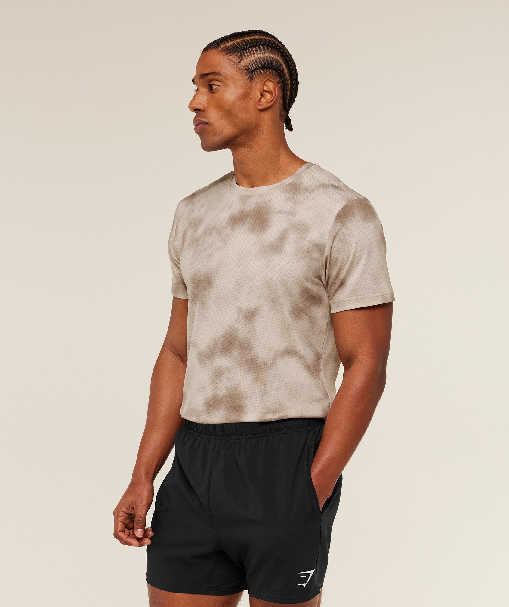 Gymshark Built For More T-Shirt Pebble Grey