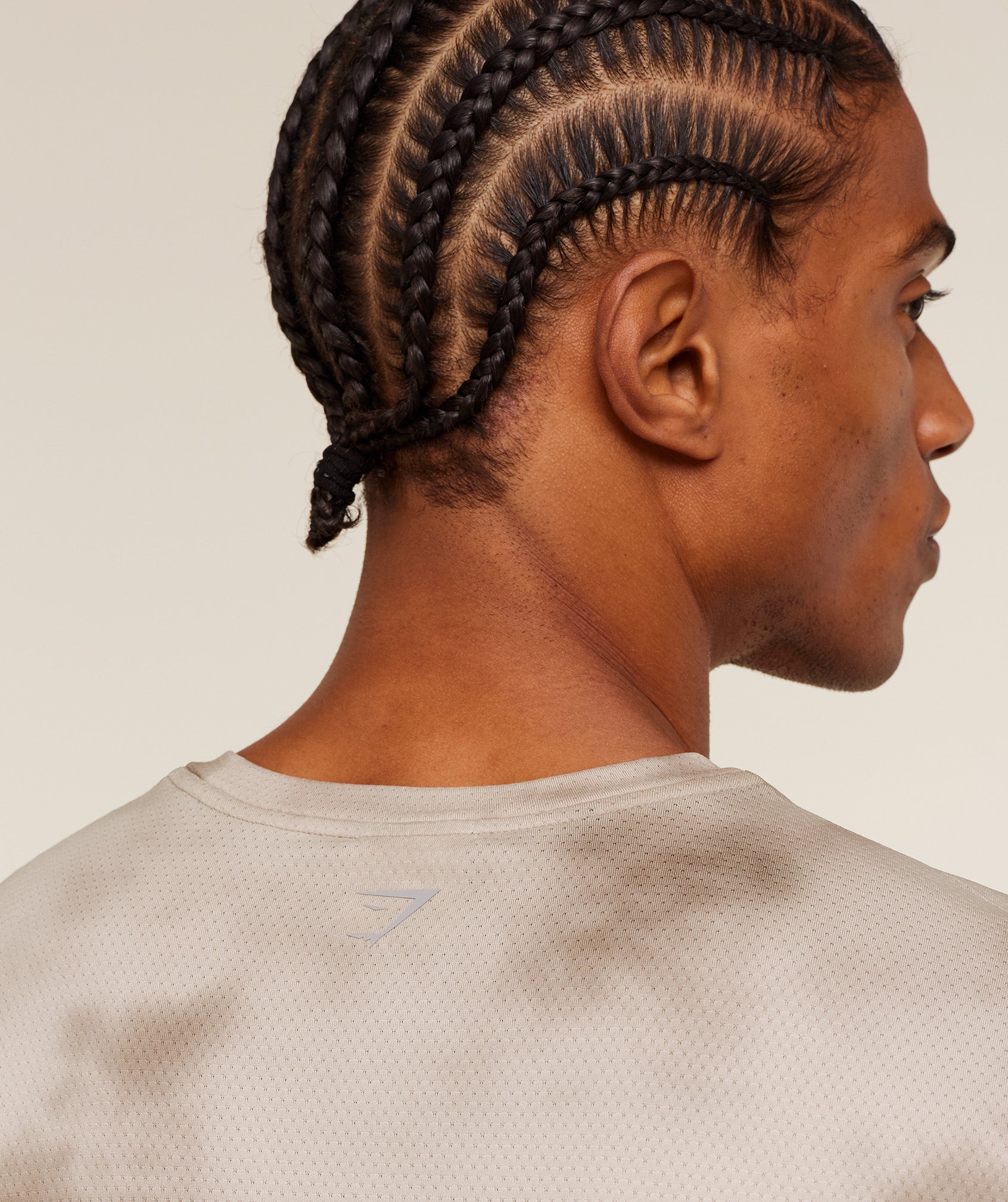 Gymshark Built For More T-Shirt Pebble Grey